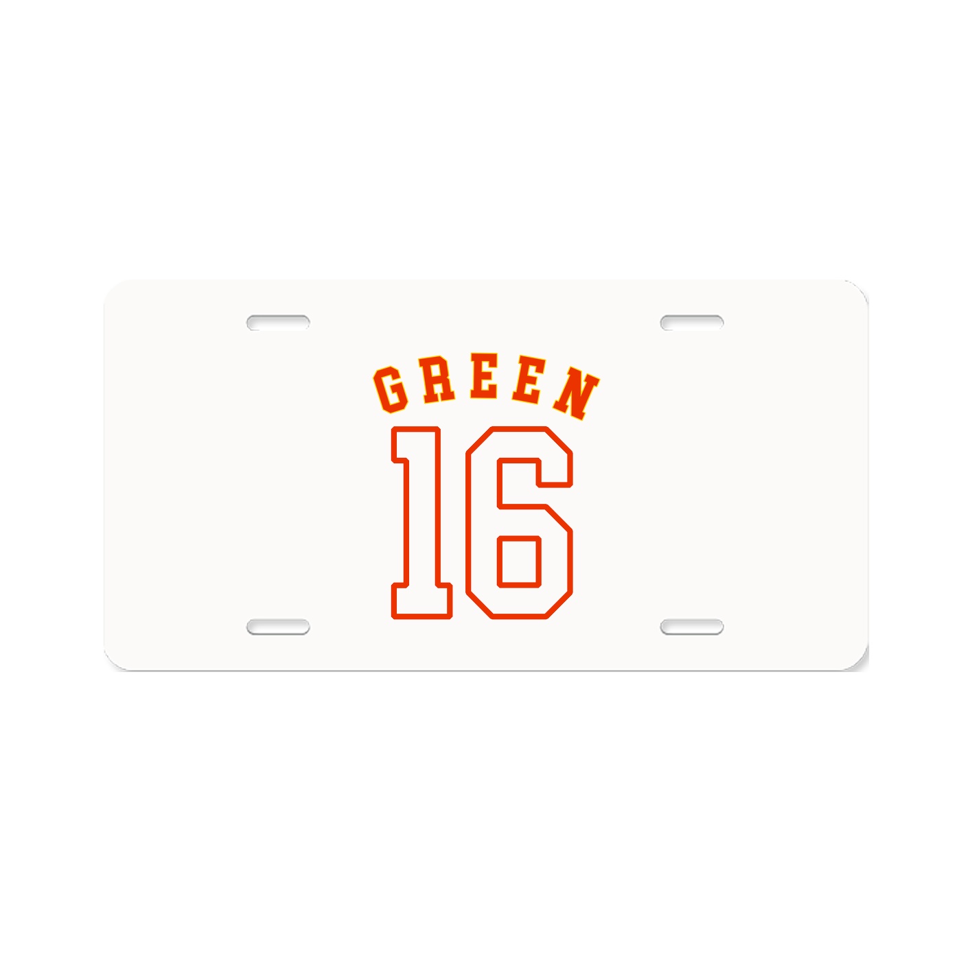 License Plate — Shirsey Arch in Classic