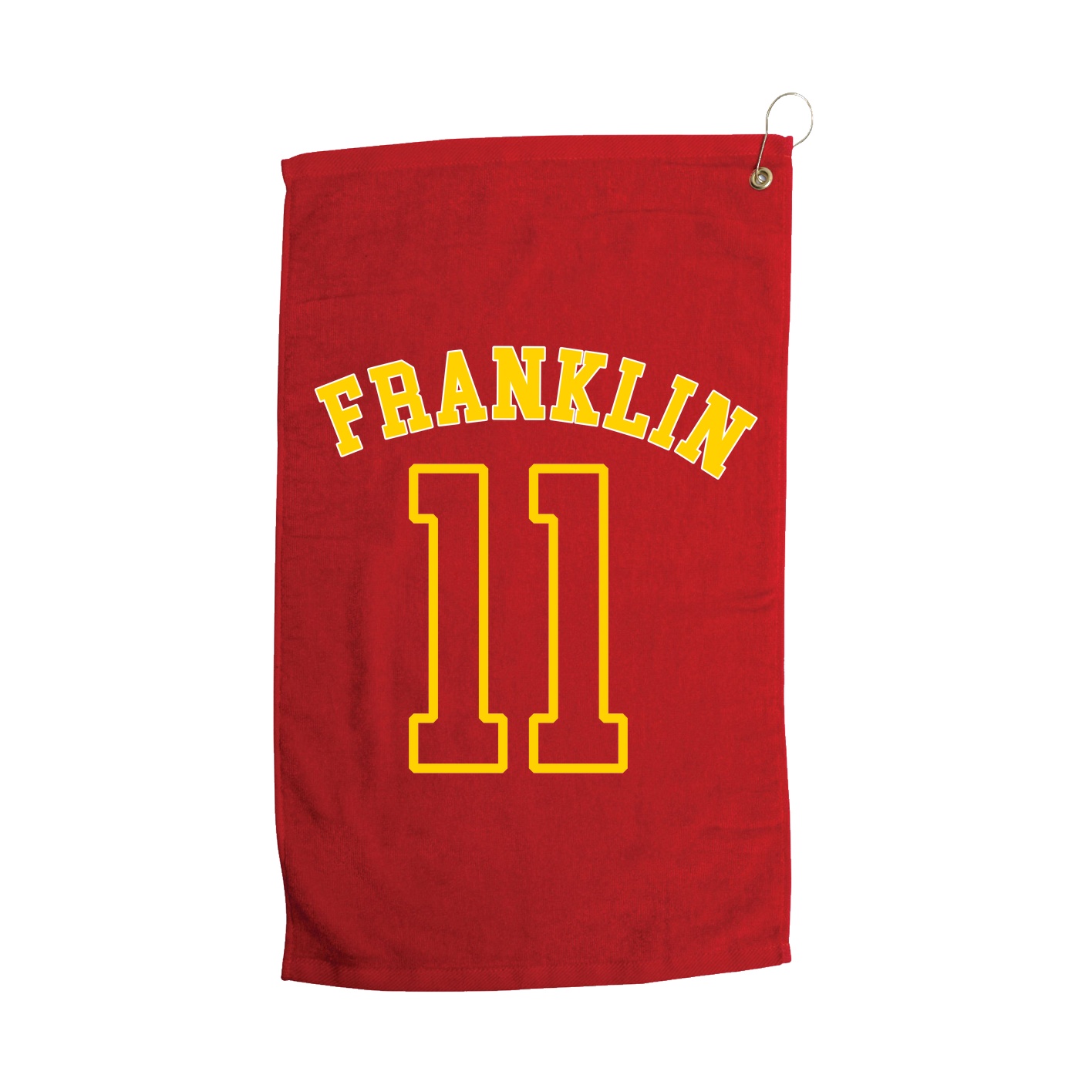 Golf Towel — Shirsey Arch in Red
