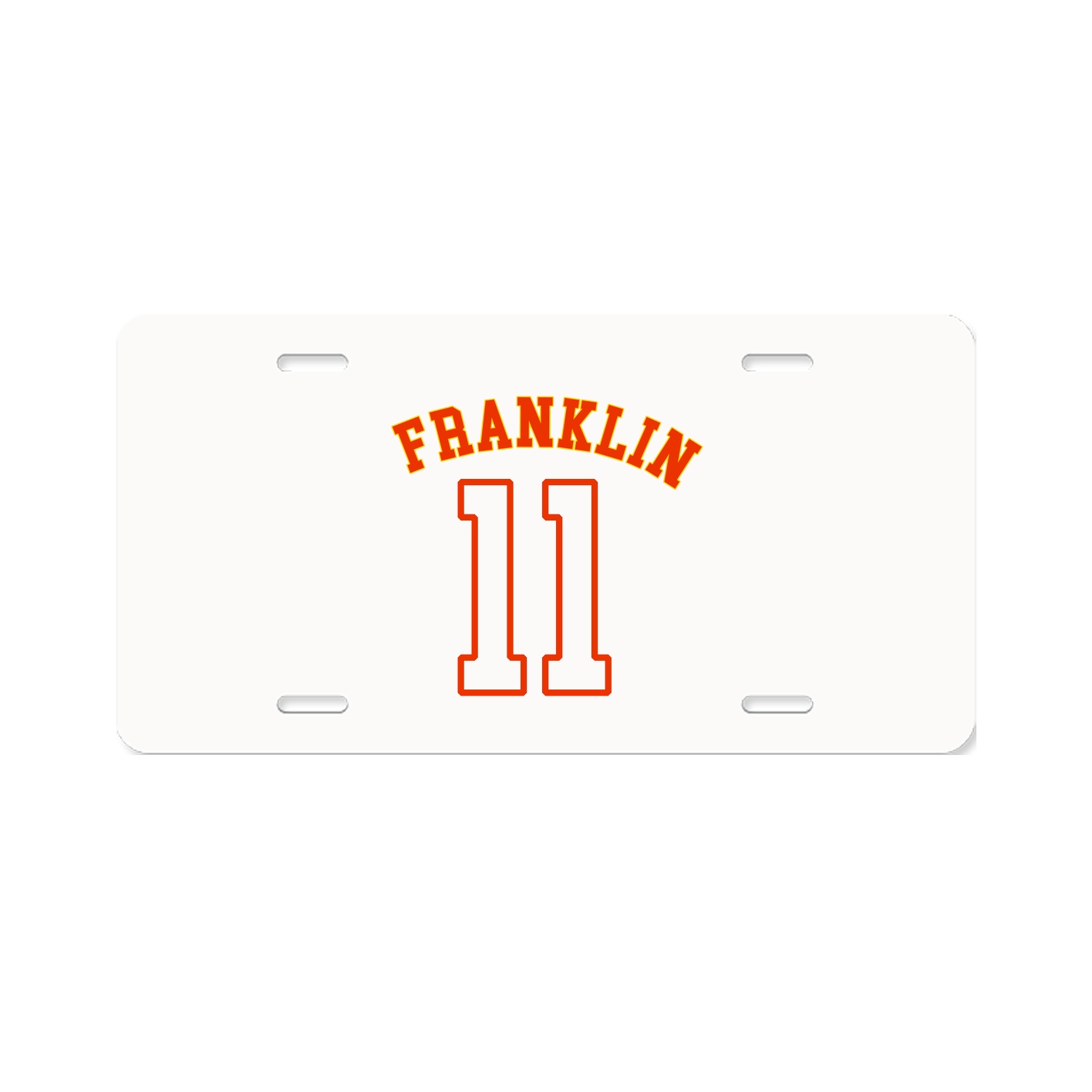 License Plate — Shirsey Arch in Classic