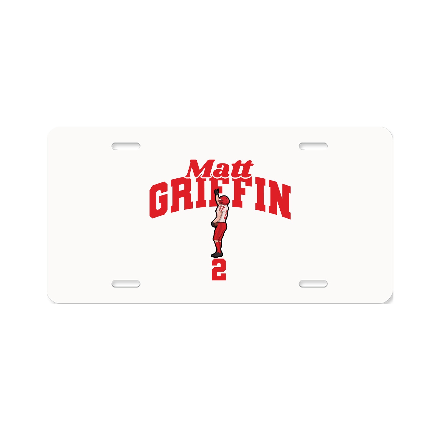License Plate — Signature Arch in Classic