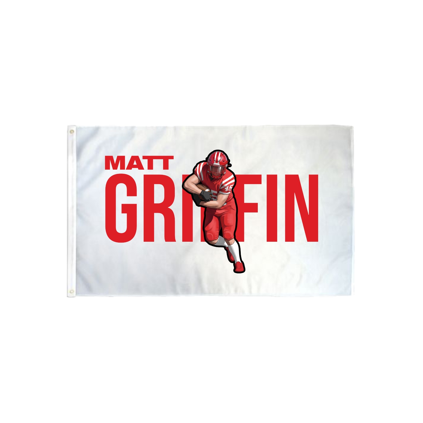 3x5 Flag — Player Name in Classic