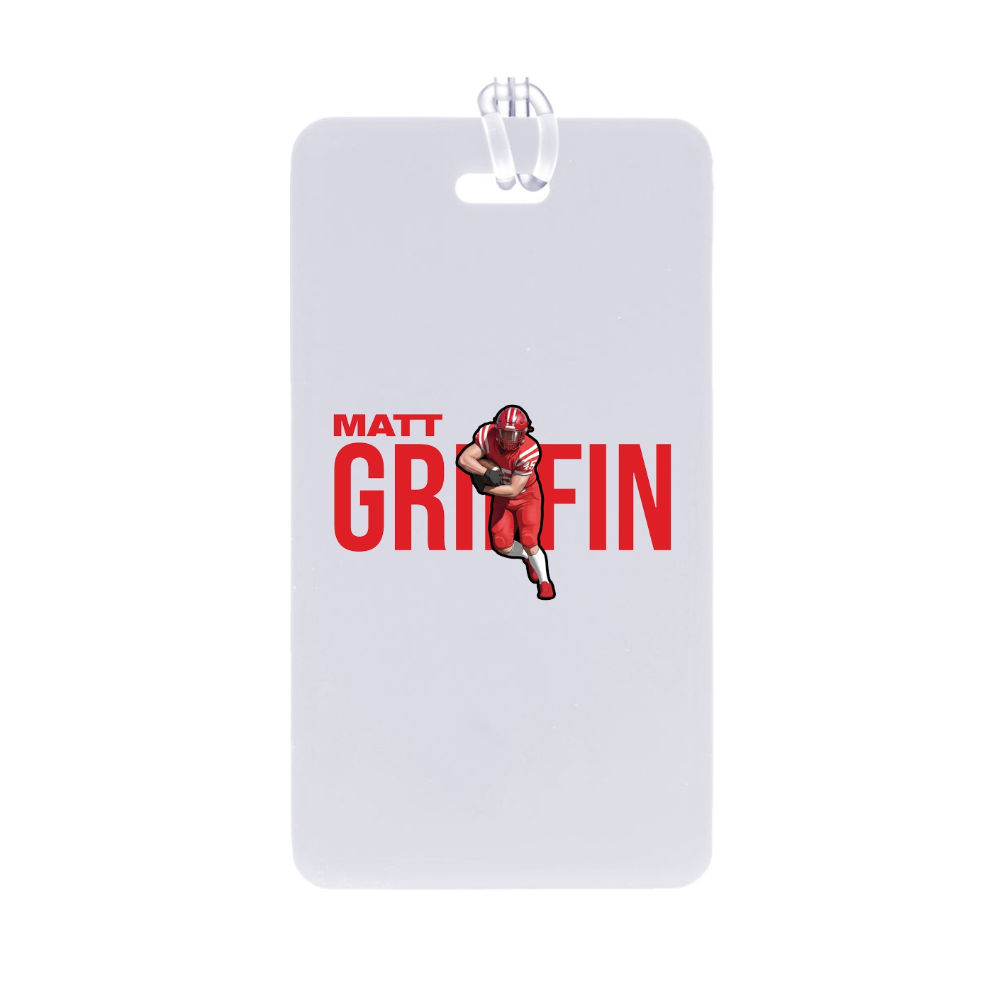 Bag Tag — Player Name in Classic