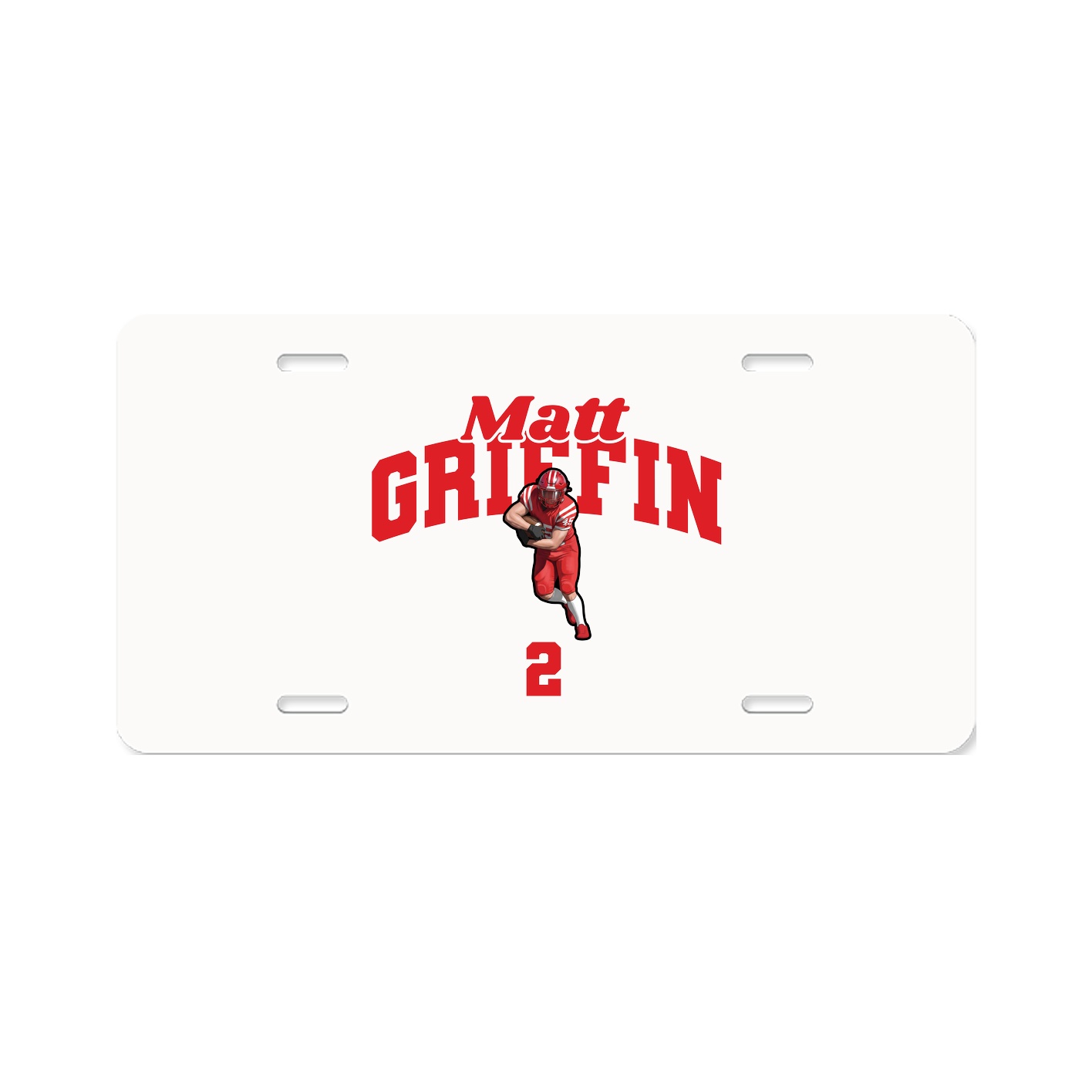 License Plate — Signature Arch in Classic
