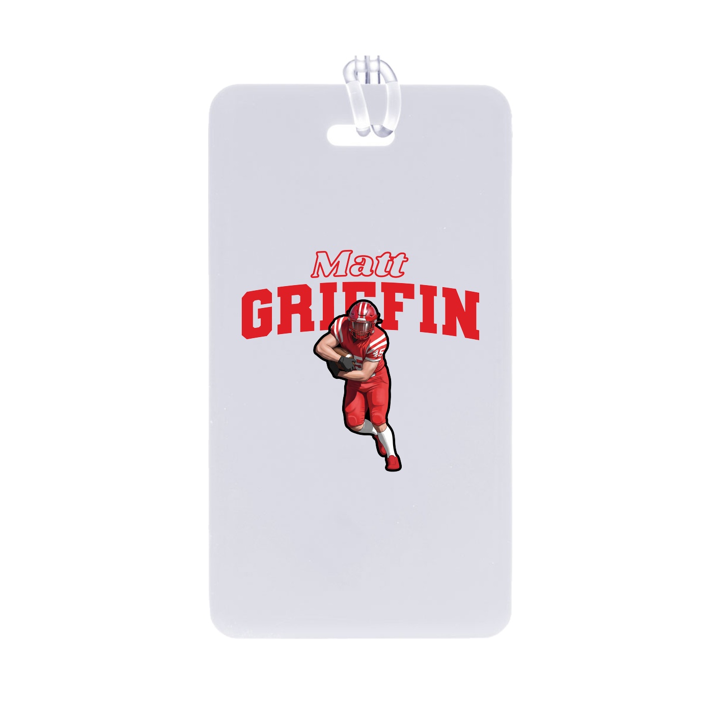 Bag Tag — Name Arch in Classic