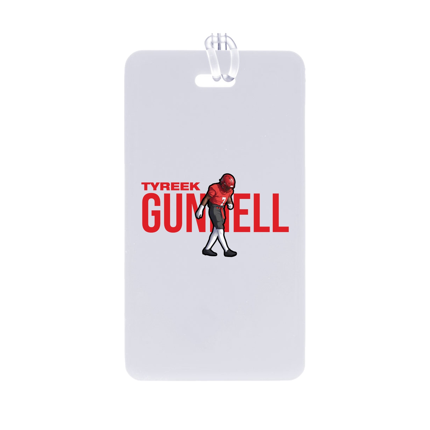 Bag Tag — Player Name in Classic