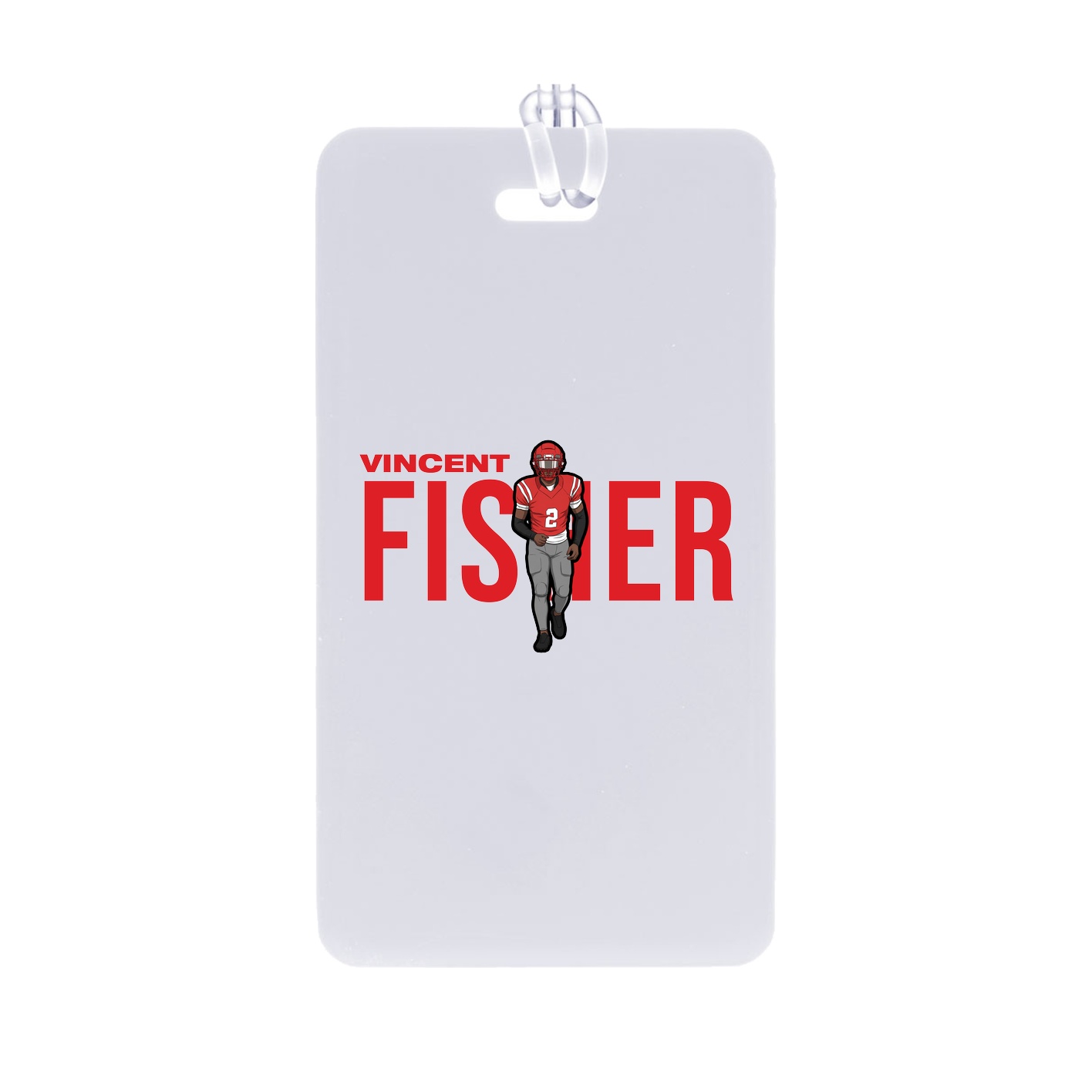 Bag Tag — Player Name in Classic