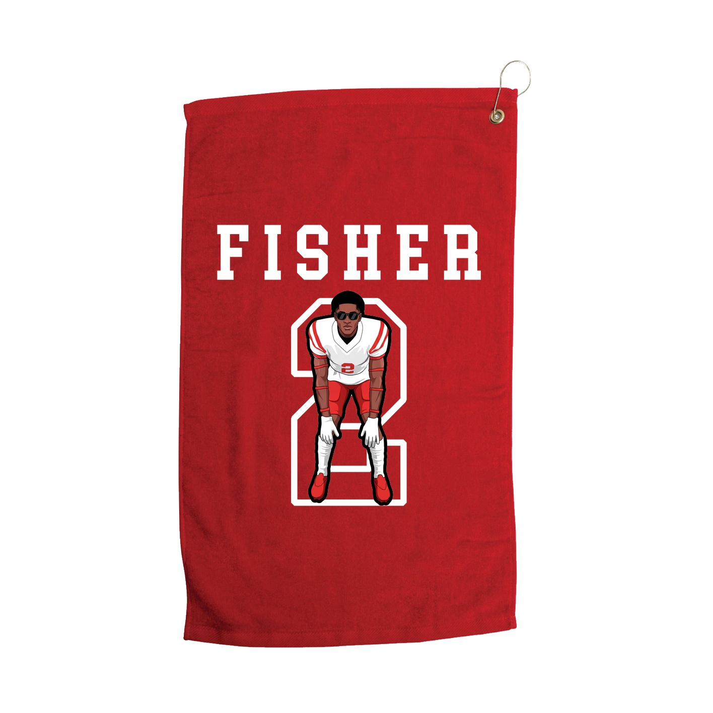 Golf Towel — Shirsey in Red