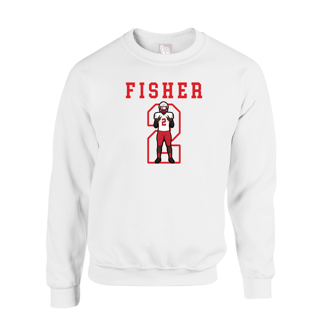 Fleece Crew — Shirsey in White