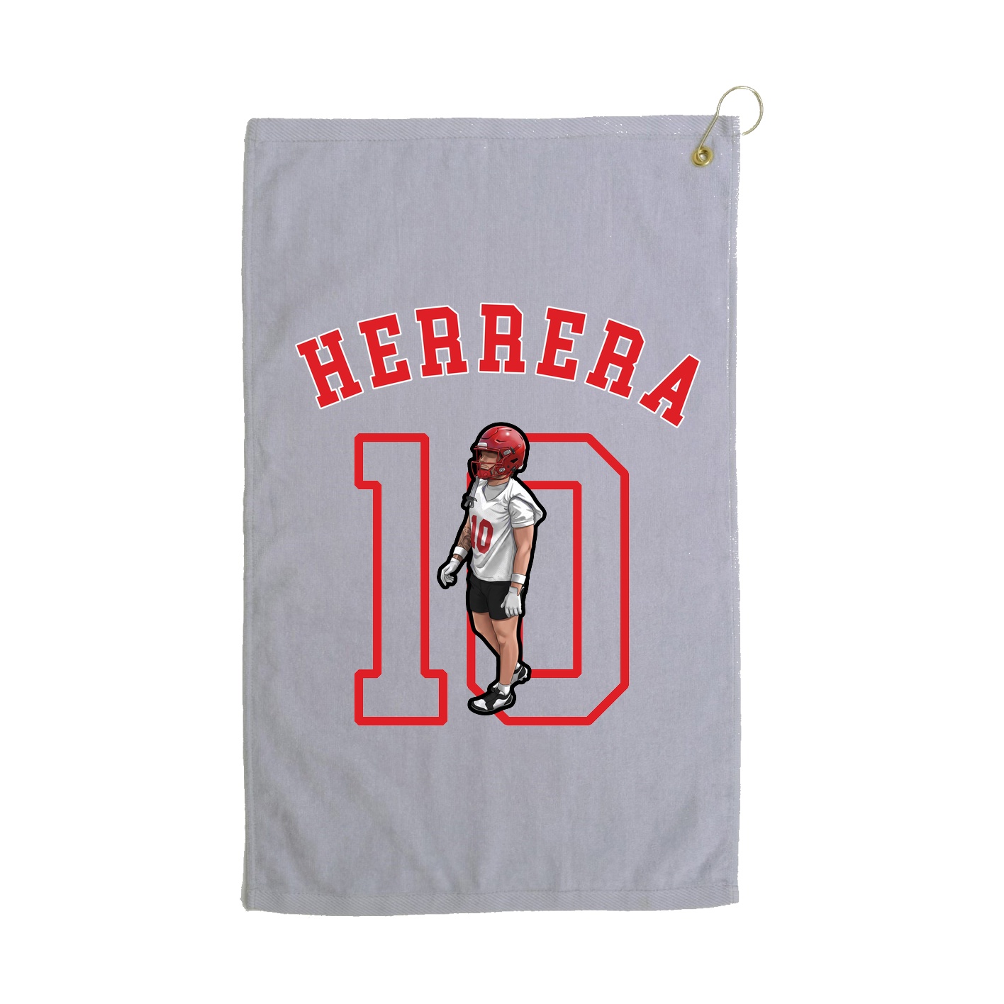 Golf Towel — Shirsey Arch in Grey