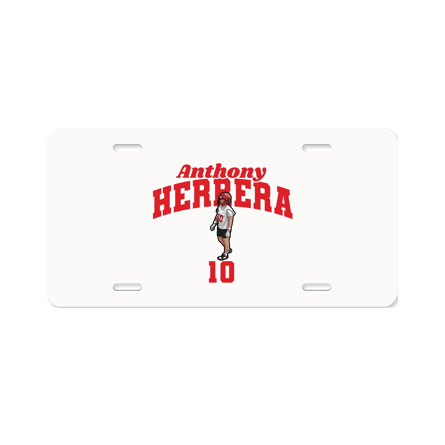 License Plate — Signature Arch in Classic