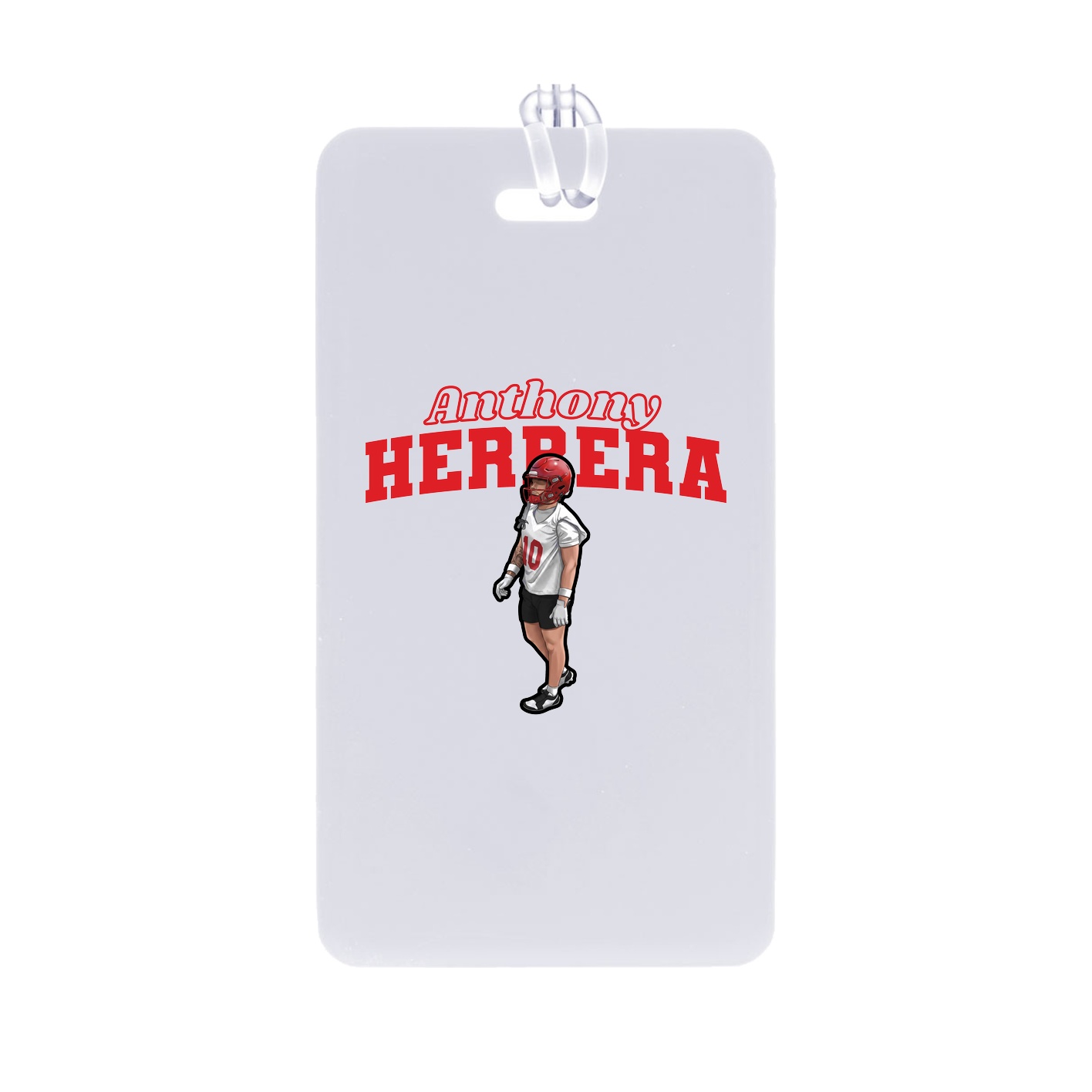 Bag Tag — Name Arch in Classic