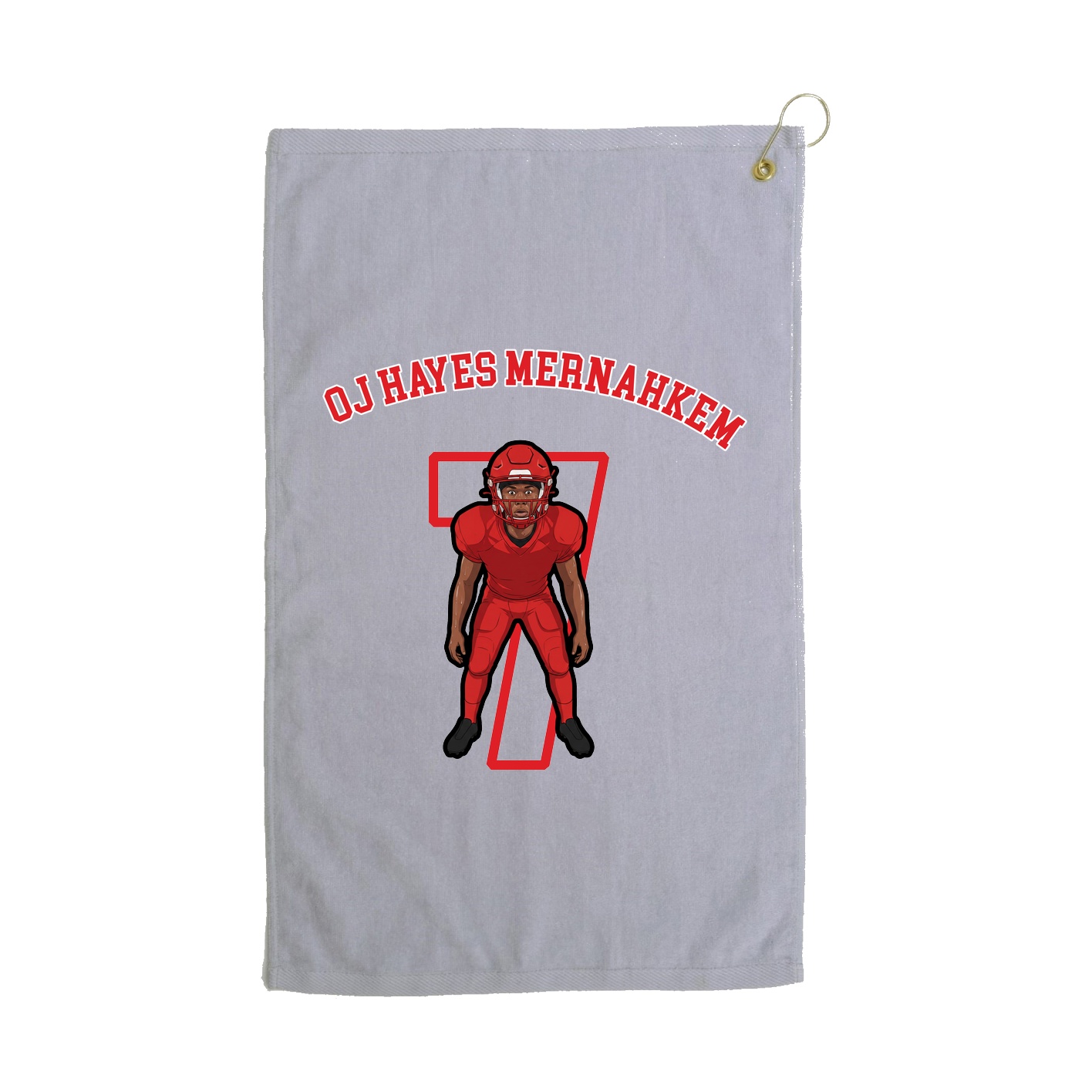 Golf Towel — Shirsey Arch in Grey