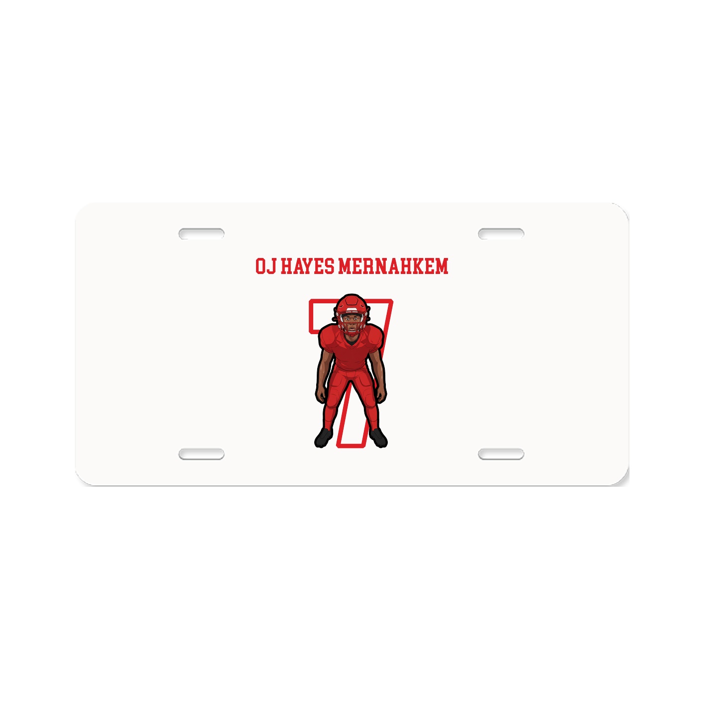 License Plate — Shirsey in Classic
