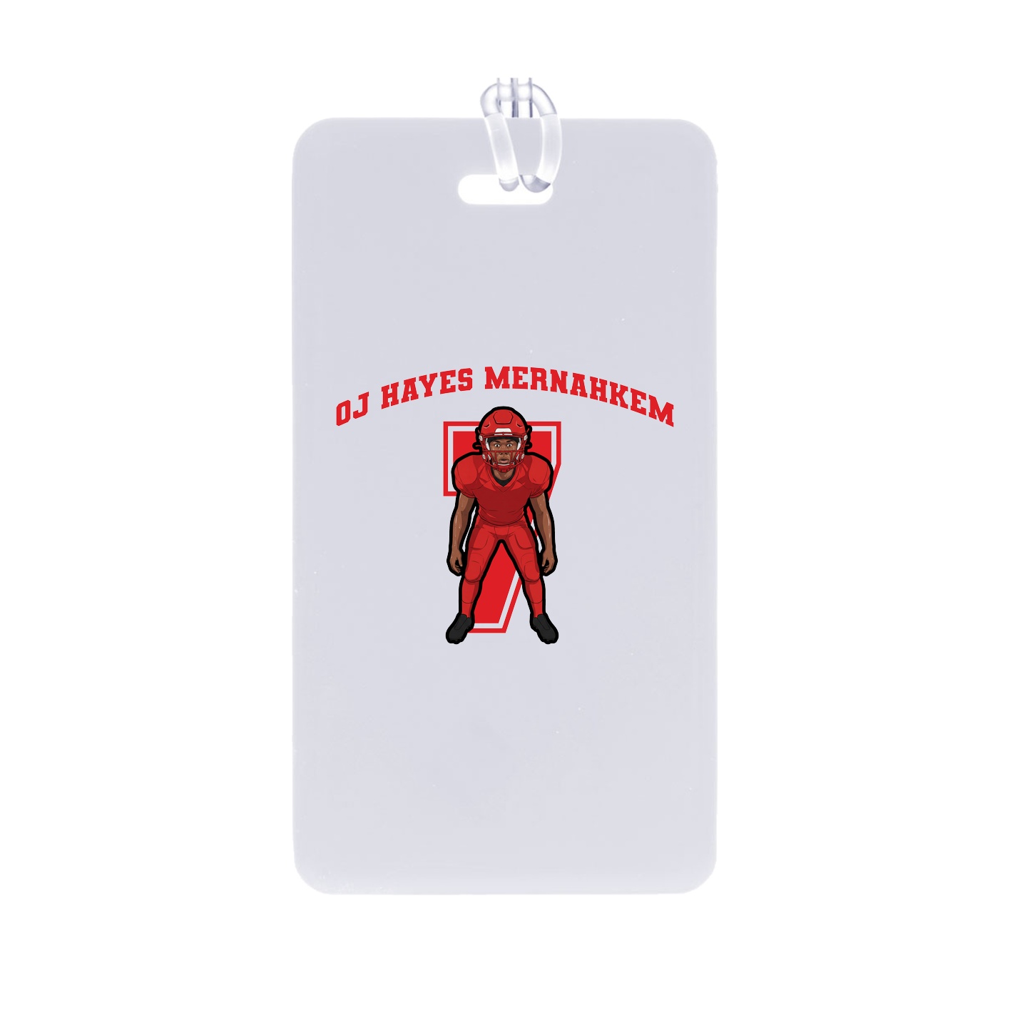 Bag Tag — Number in Classic