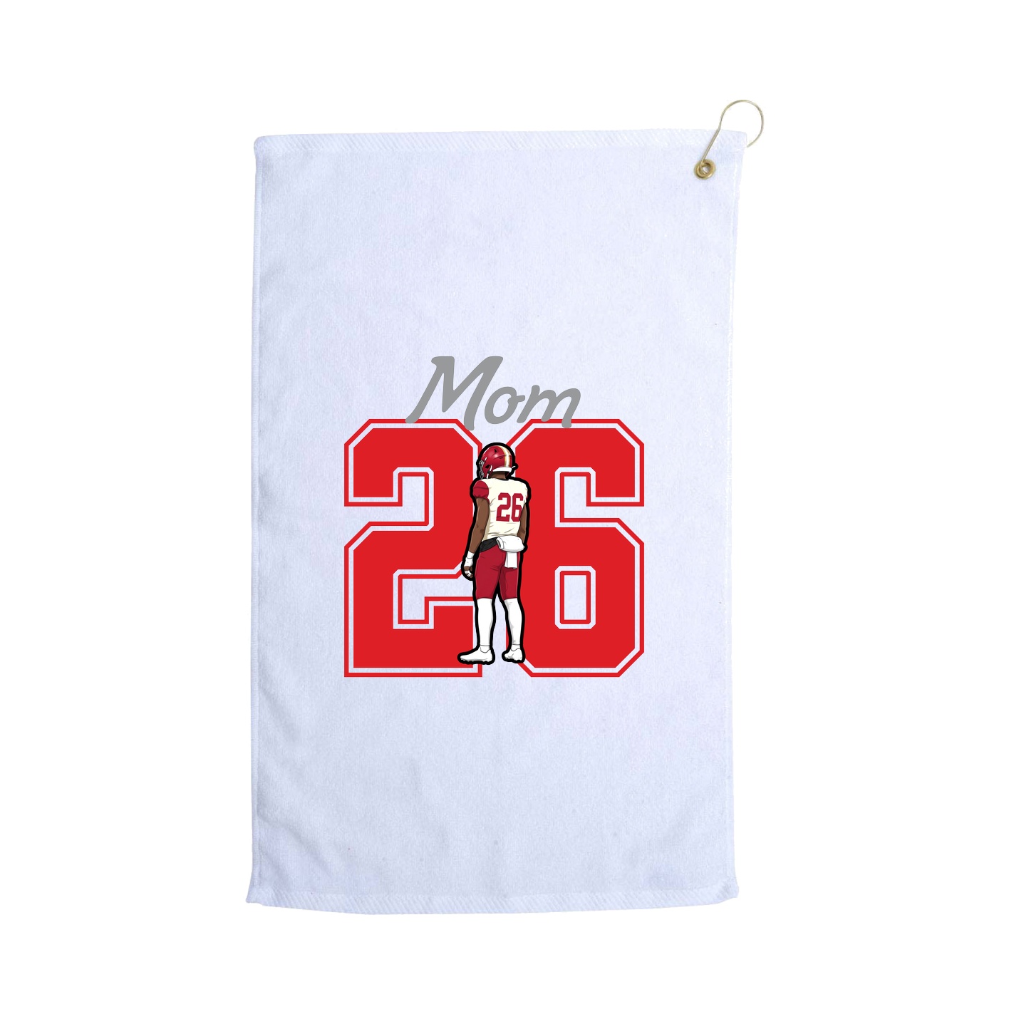 Golf Towel — Mothers Day Shirsey in White