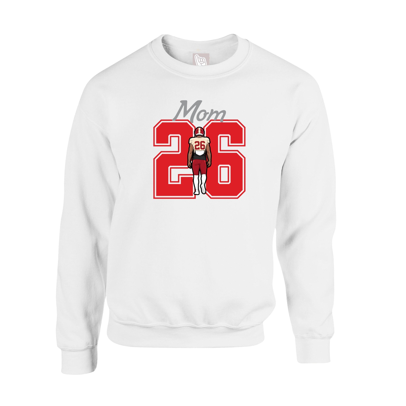 Fleece Crew — Mothers Day Shirsey in White