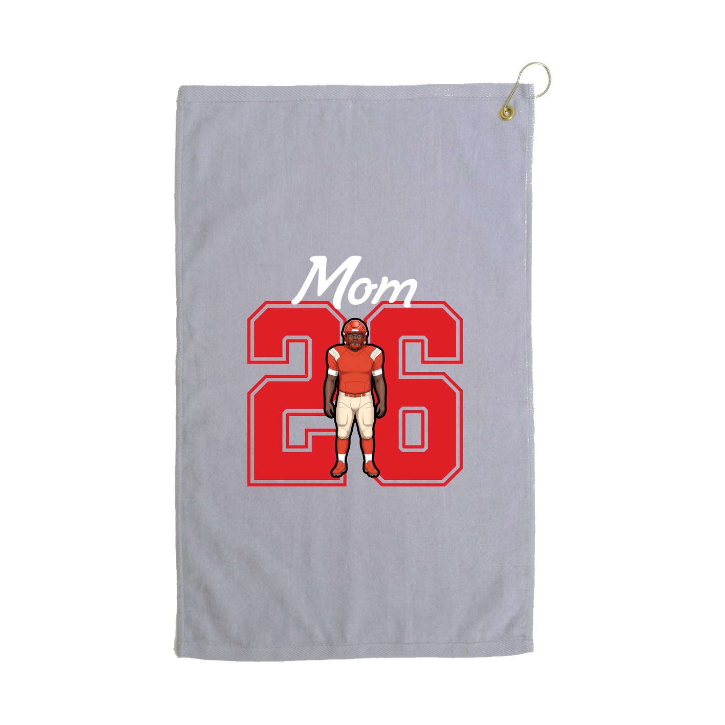 Golf Towel — Mothers Day Shirsey in Grey