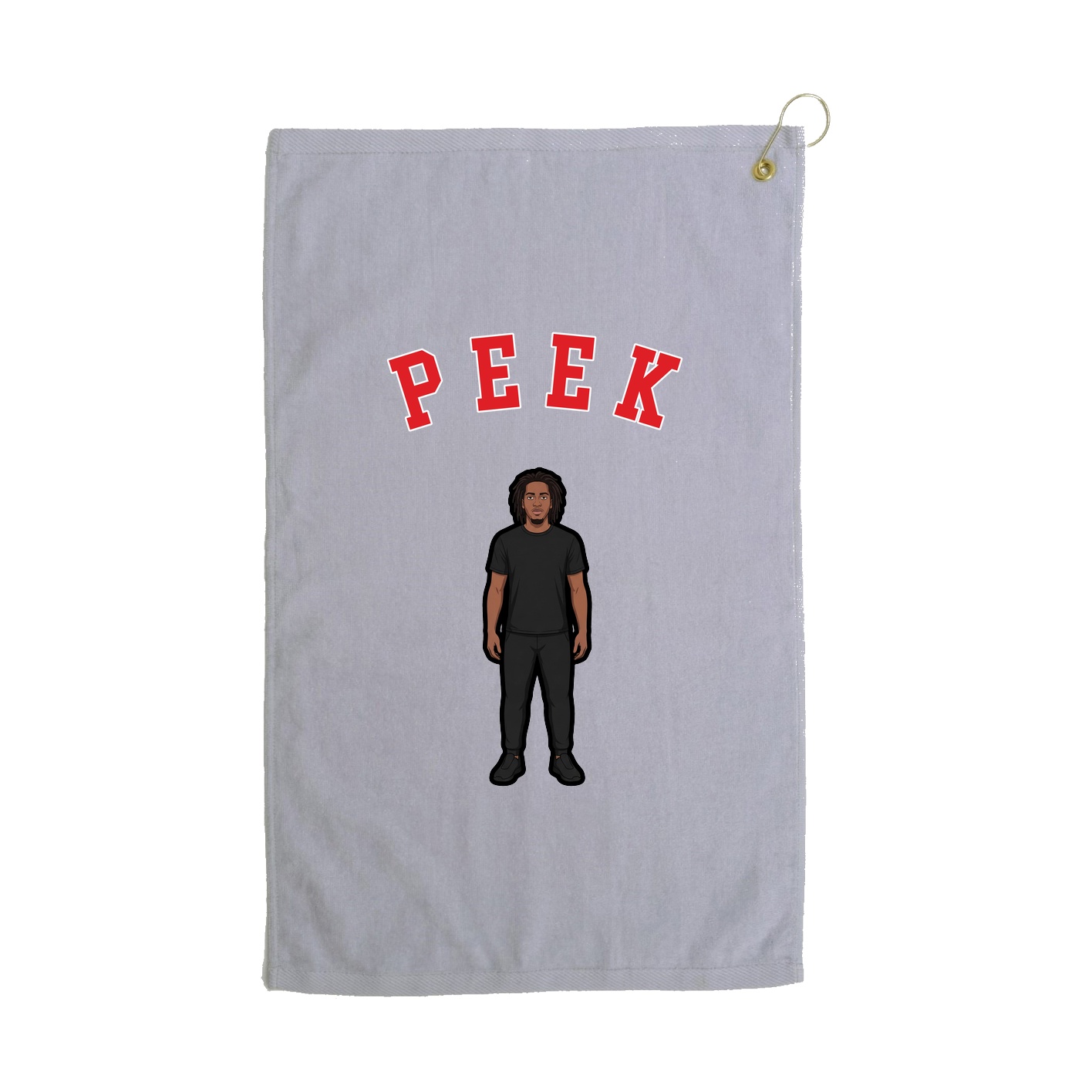Golf Towel — Shirsey Arch in Grey