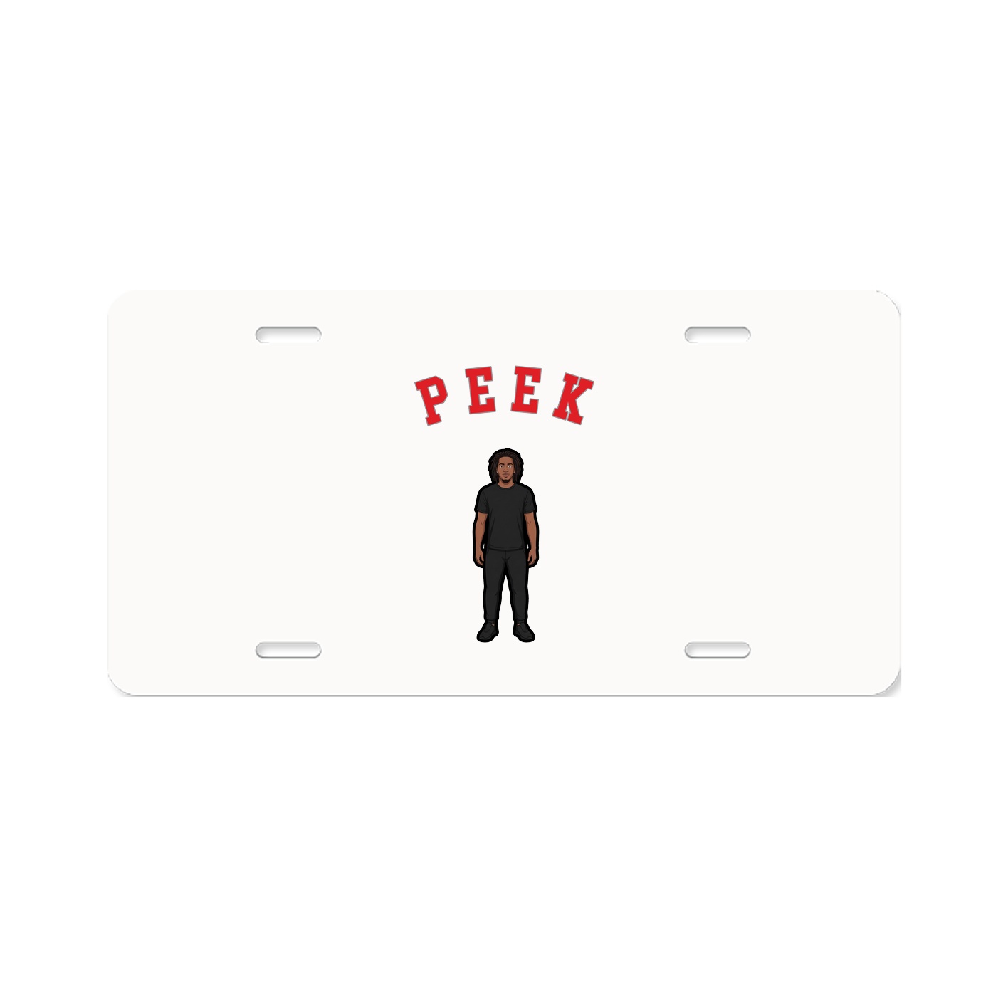 License Plate — Shirsey Arch in Classic