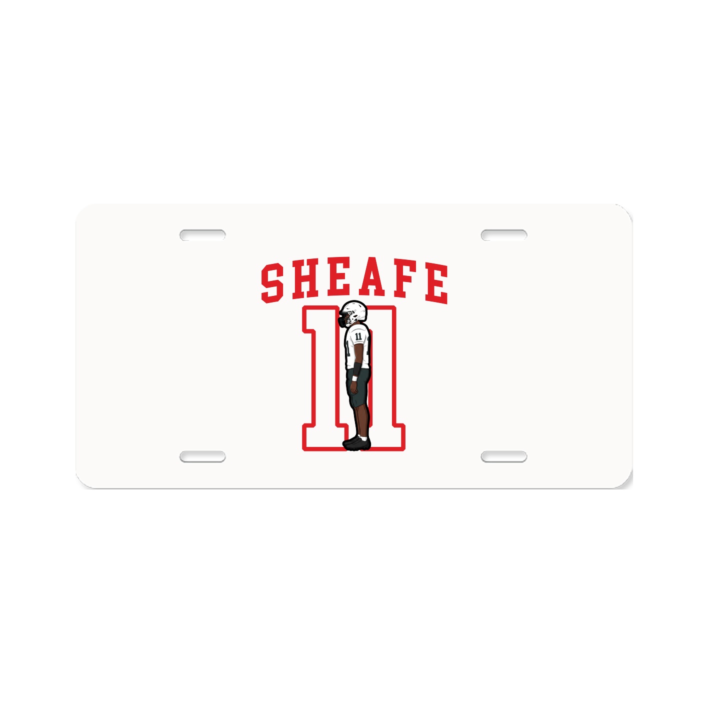 Aluminum License Plate