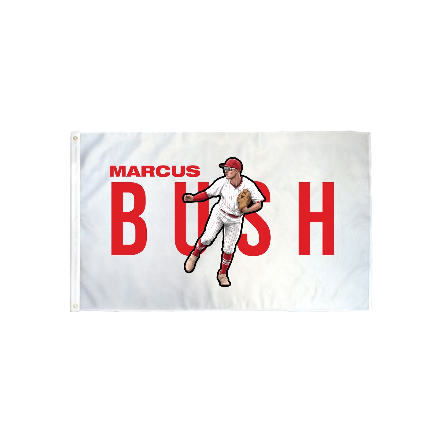3x5 Flag — Player Name in Classic
