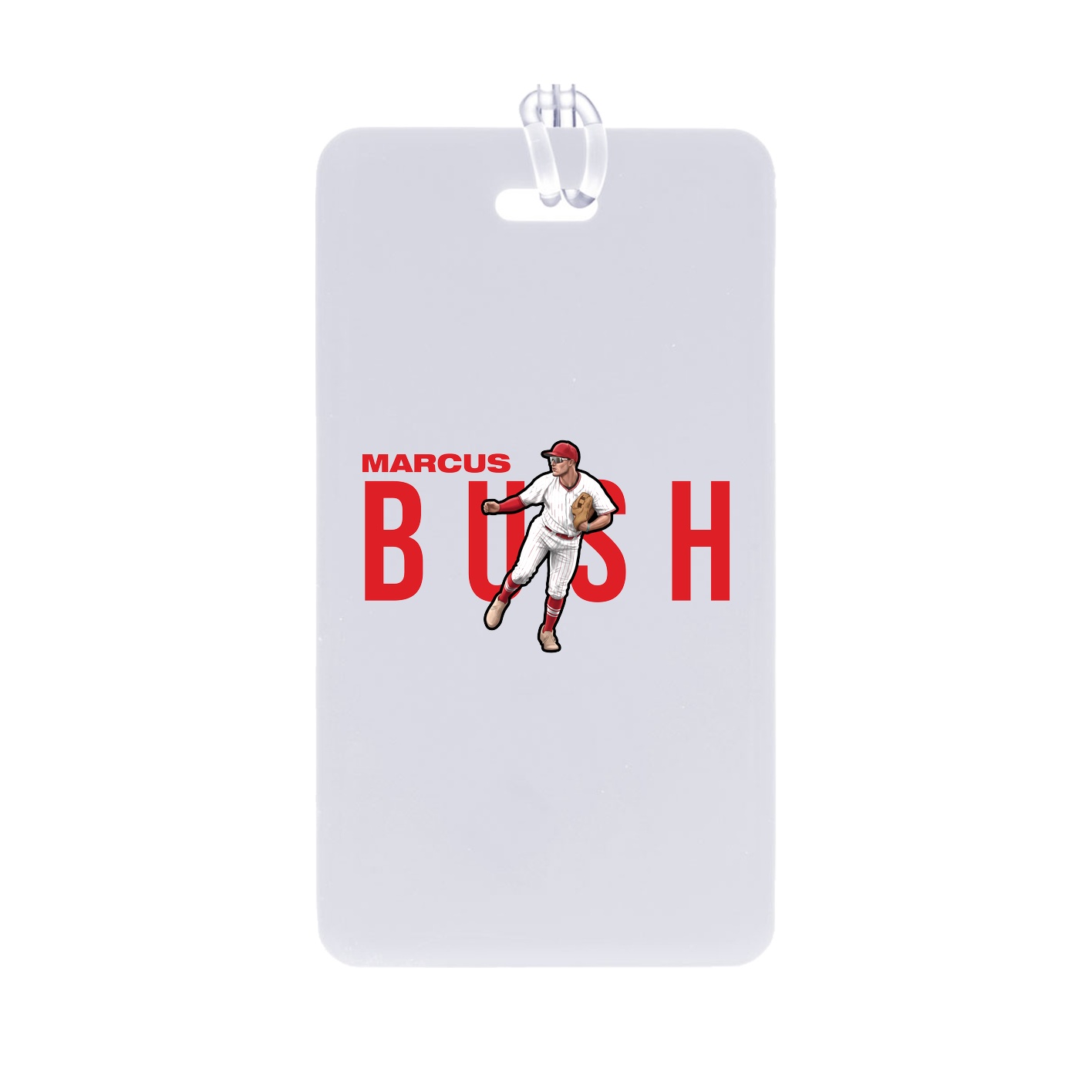 Bag Tag — Player Name in Classic