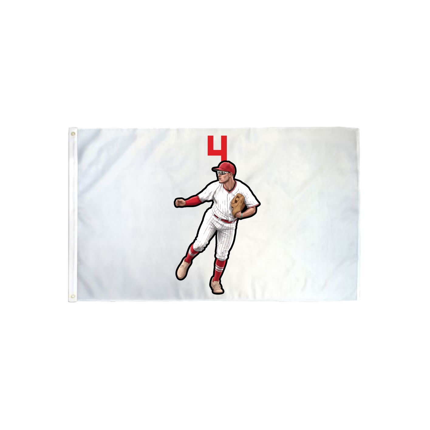 3x5 Flag — Number Top in Classic