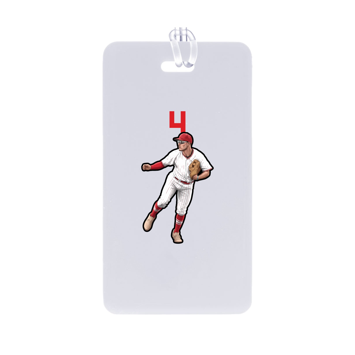 Bag Tag — Number Top in Classic
