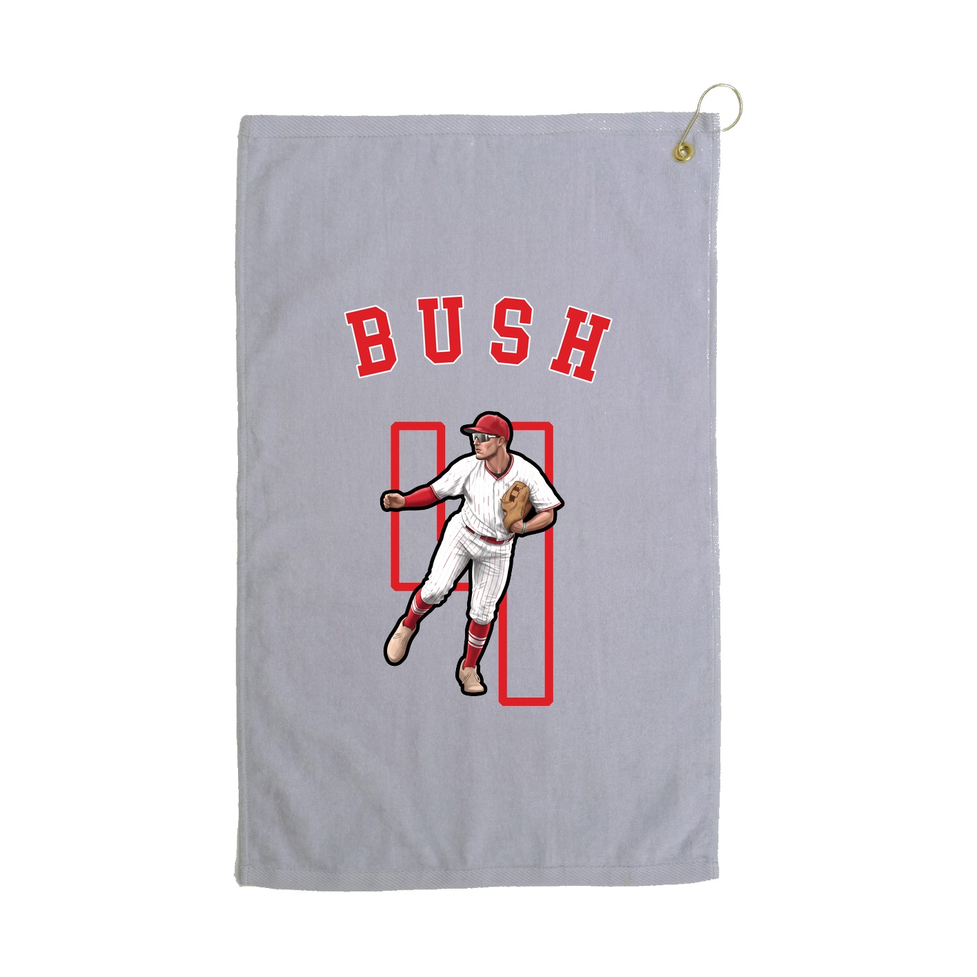 Golf Towel — Shirsey Arch in Grey