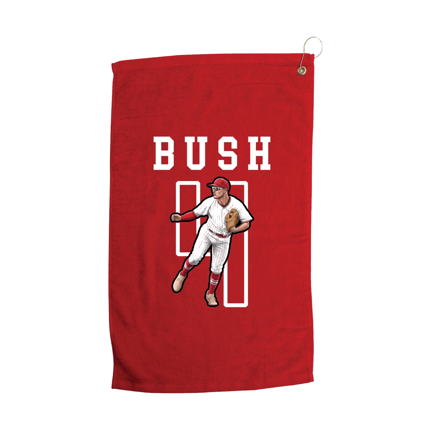 Golf Towel — Shirsey in Red