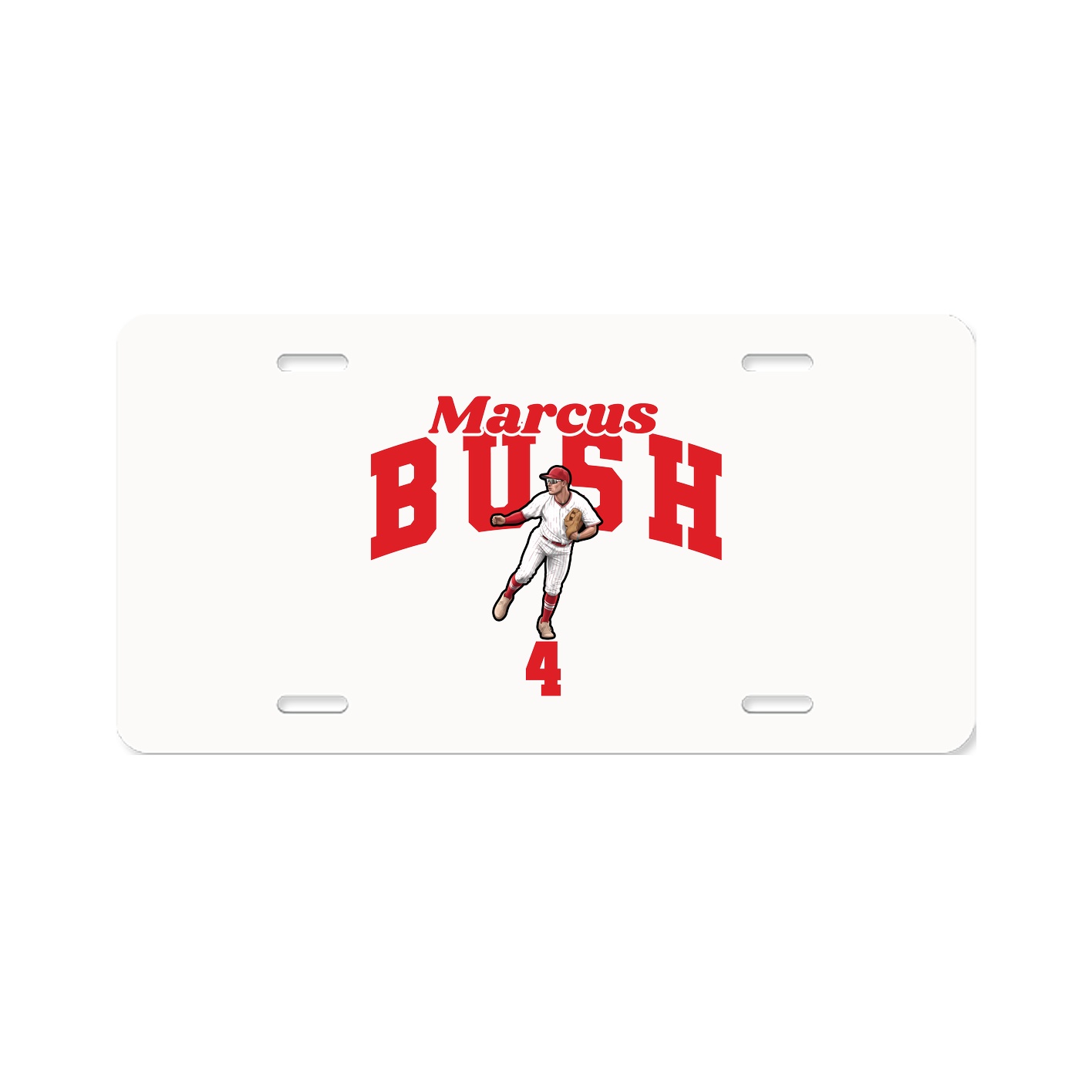 License Plate — Signature Arch in Classic