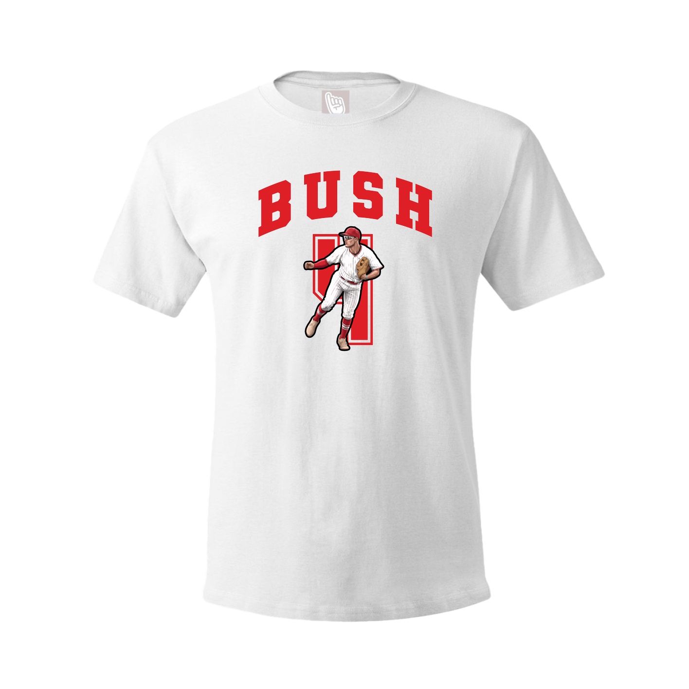 Tee — Number in White