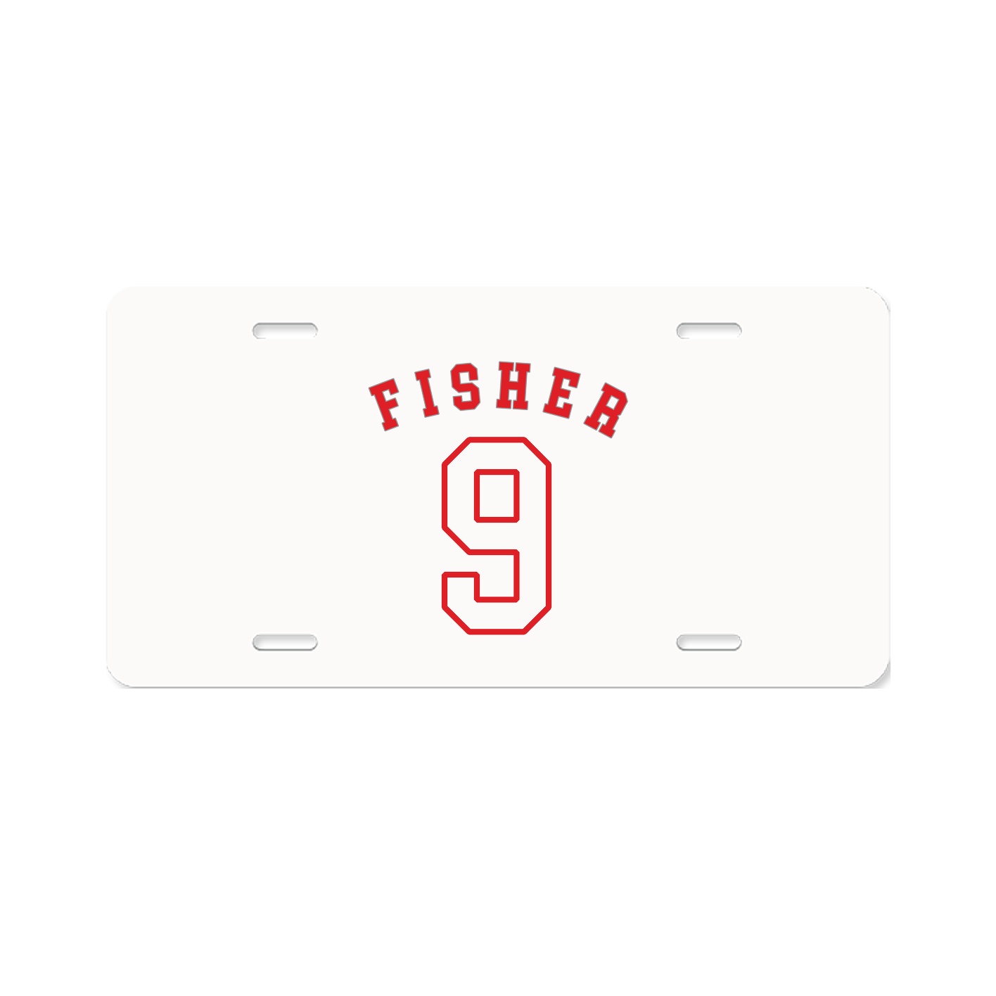 License Plate — Shirsey Arch in Classic