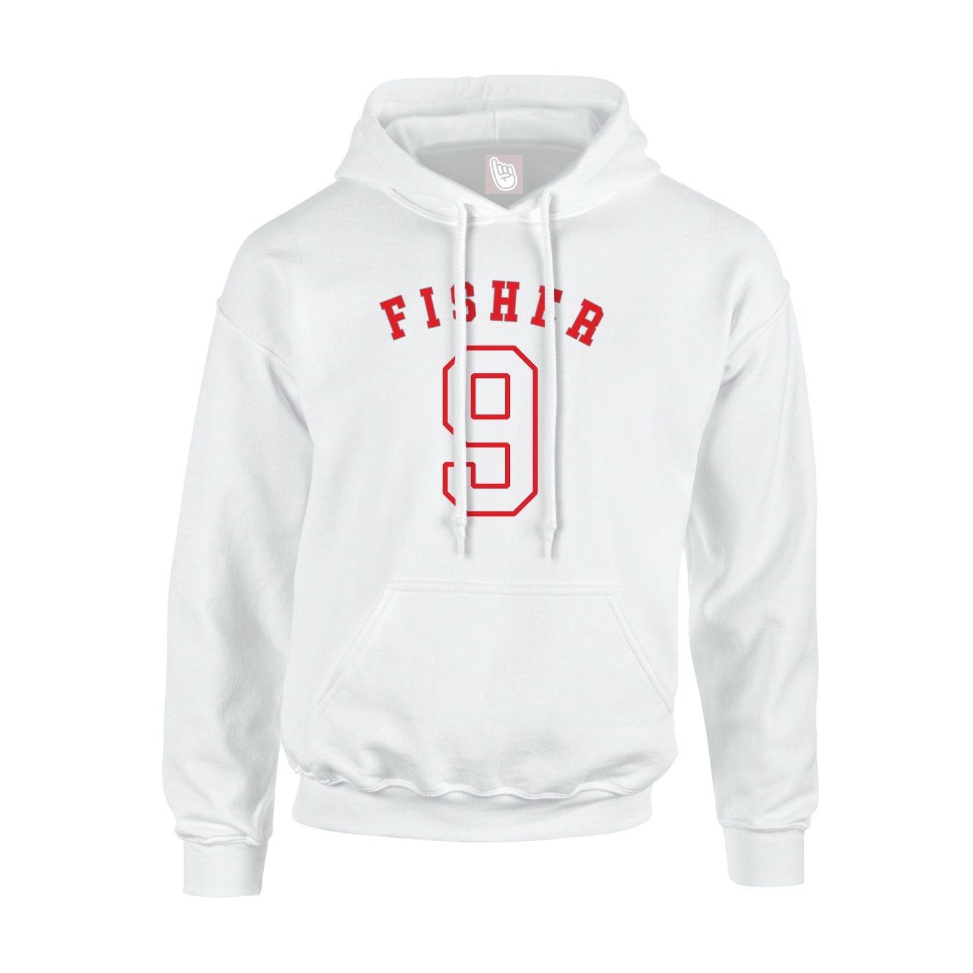 Hoodie — Shirsey Arch in White