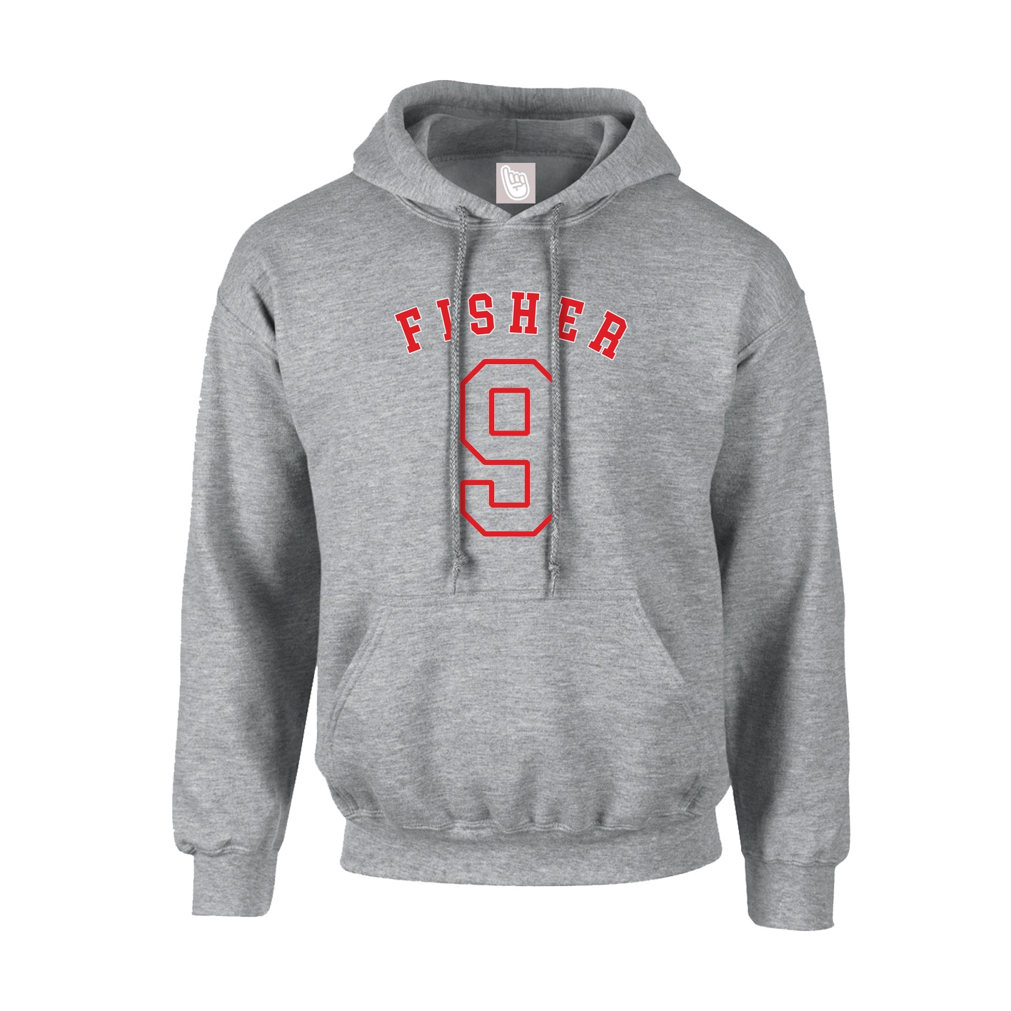 Youth Hoodie — Shirsey Arch in Grey