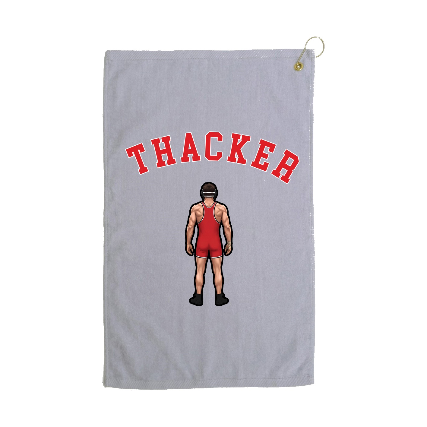 Golf Towel — Shirsey Arch in Grey