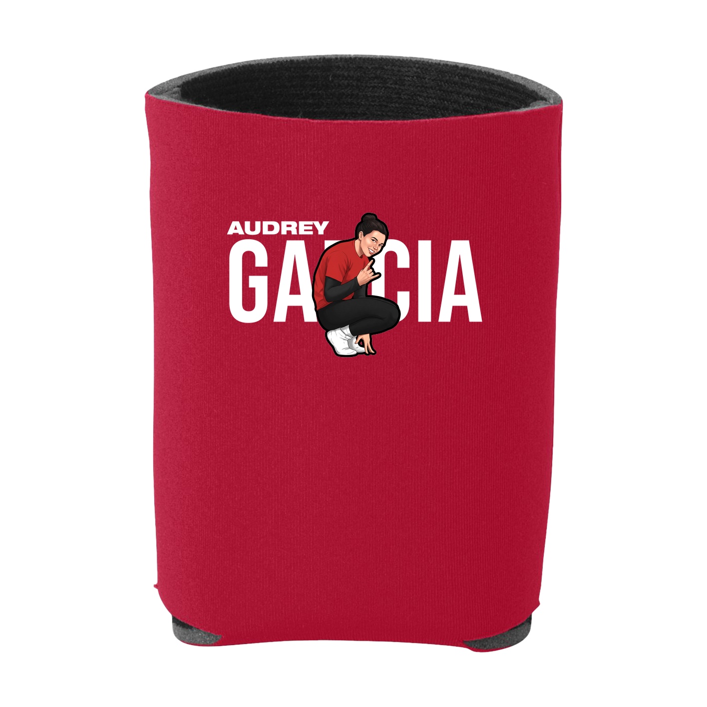 Can Holder — Player Name in Red