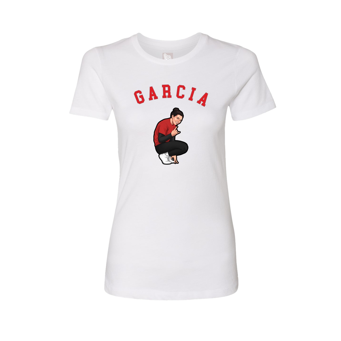 Womens Tee — Shirsey Arch in White
