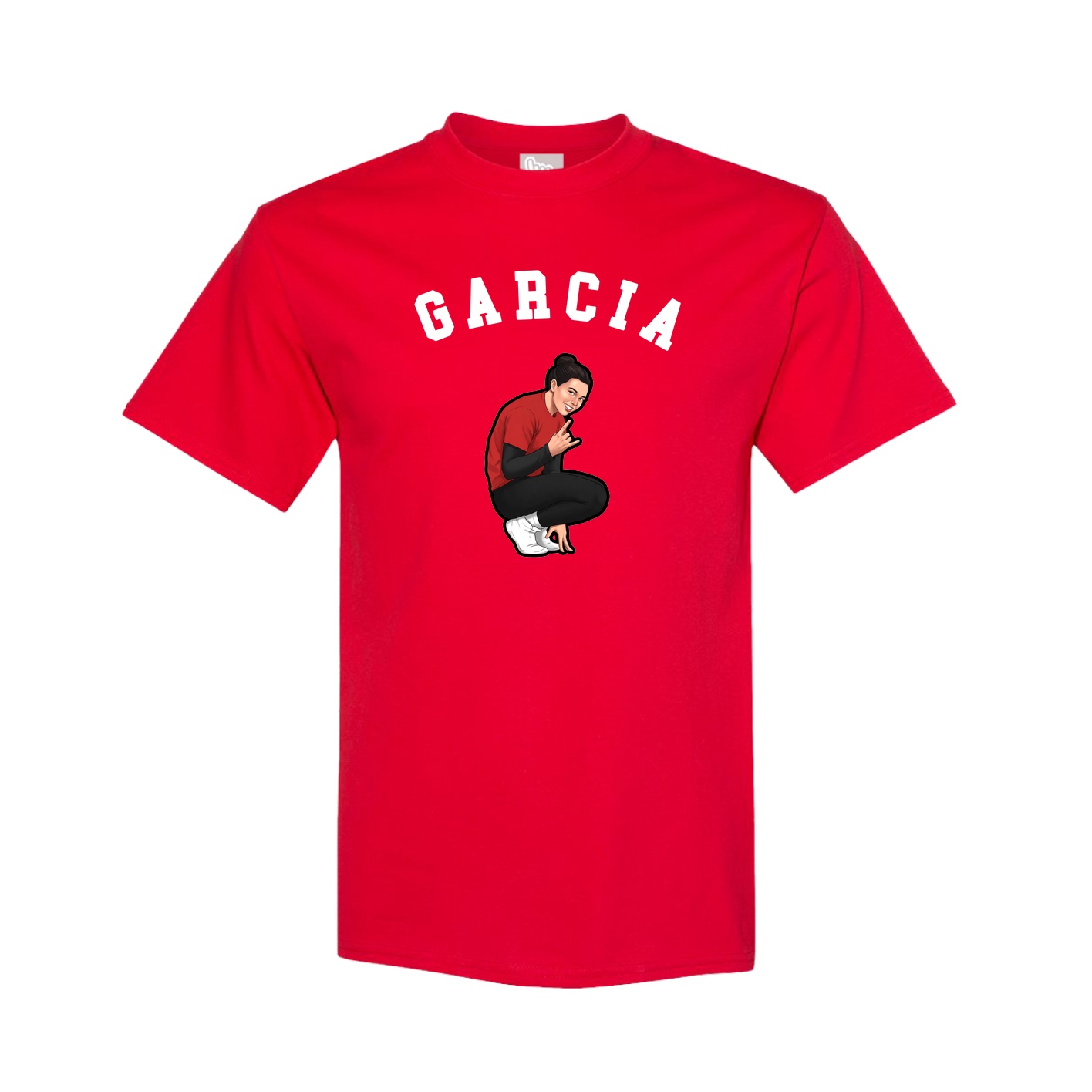 Youth Tee — Shirsey Arch in Red
