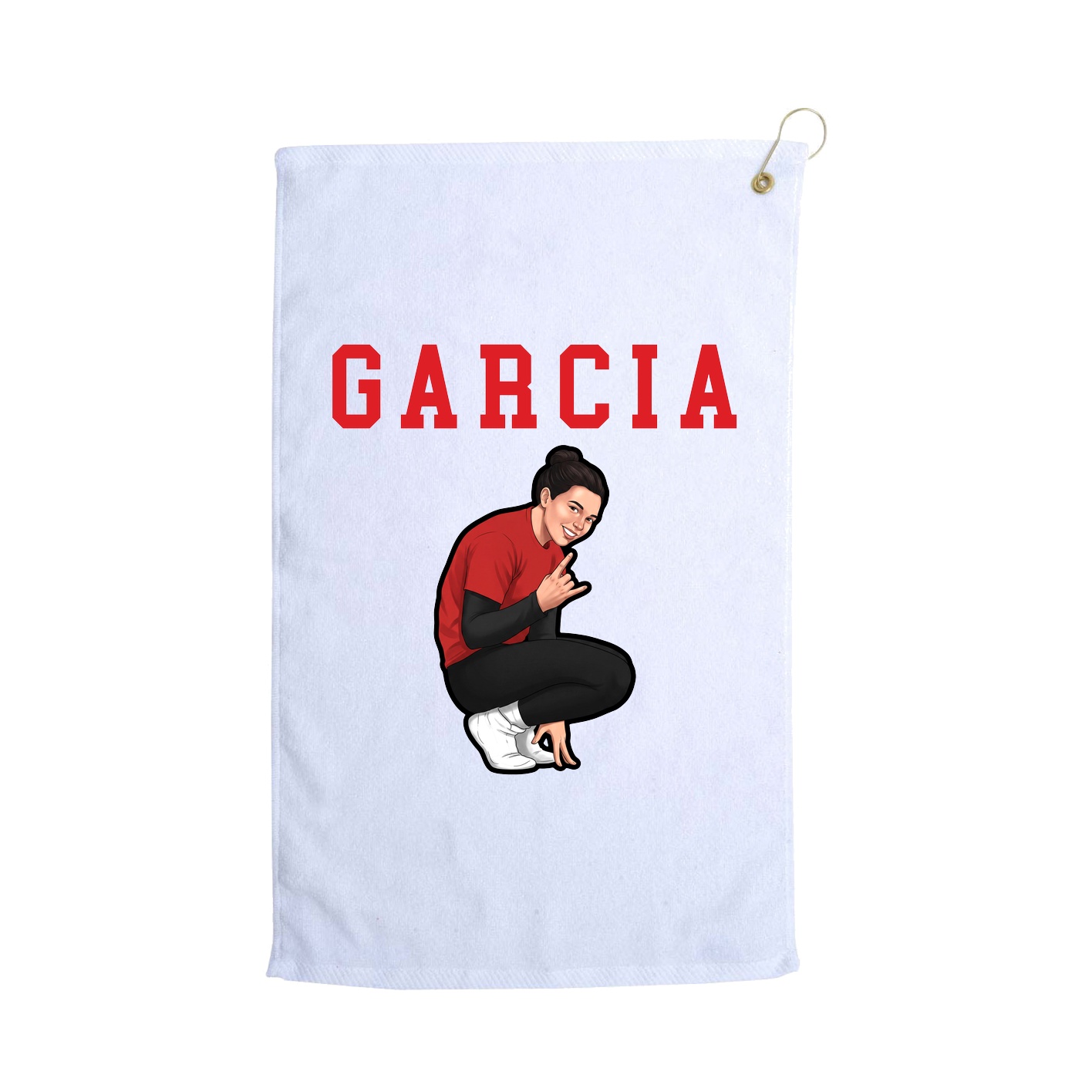 Golf Towel — Shirsey in White