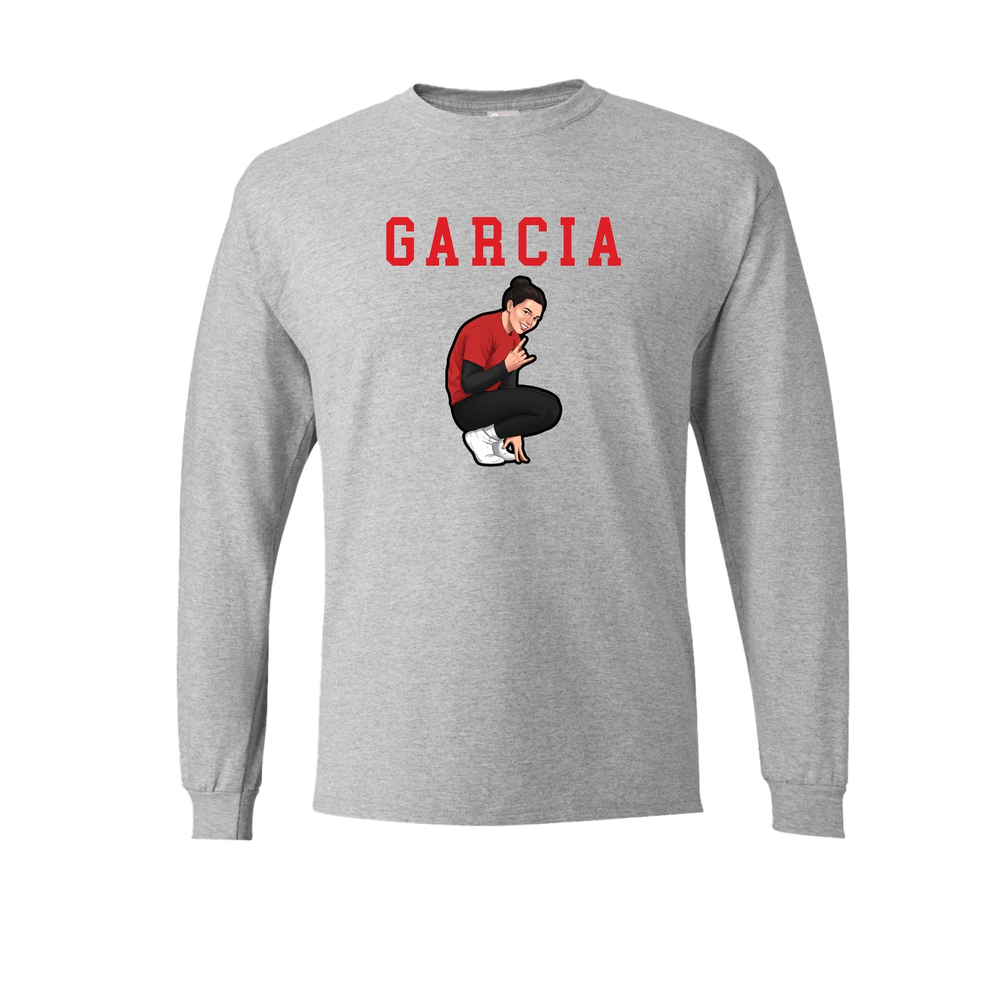 Long Sleeve Tee — Shirsey in Grey
