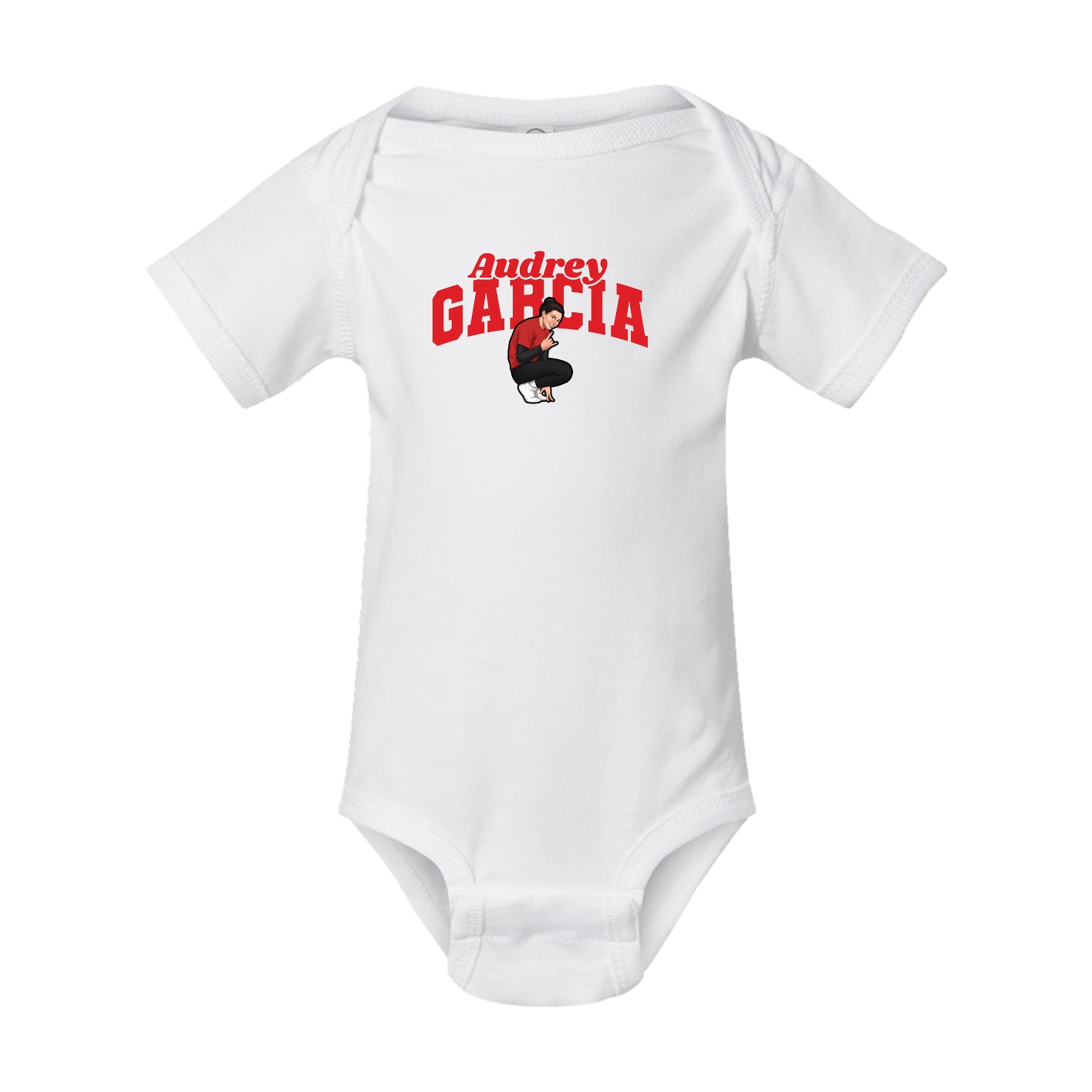 Baby Onesie — Signature Arch in White