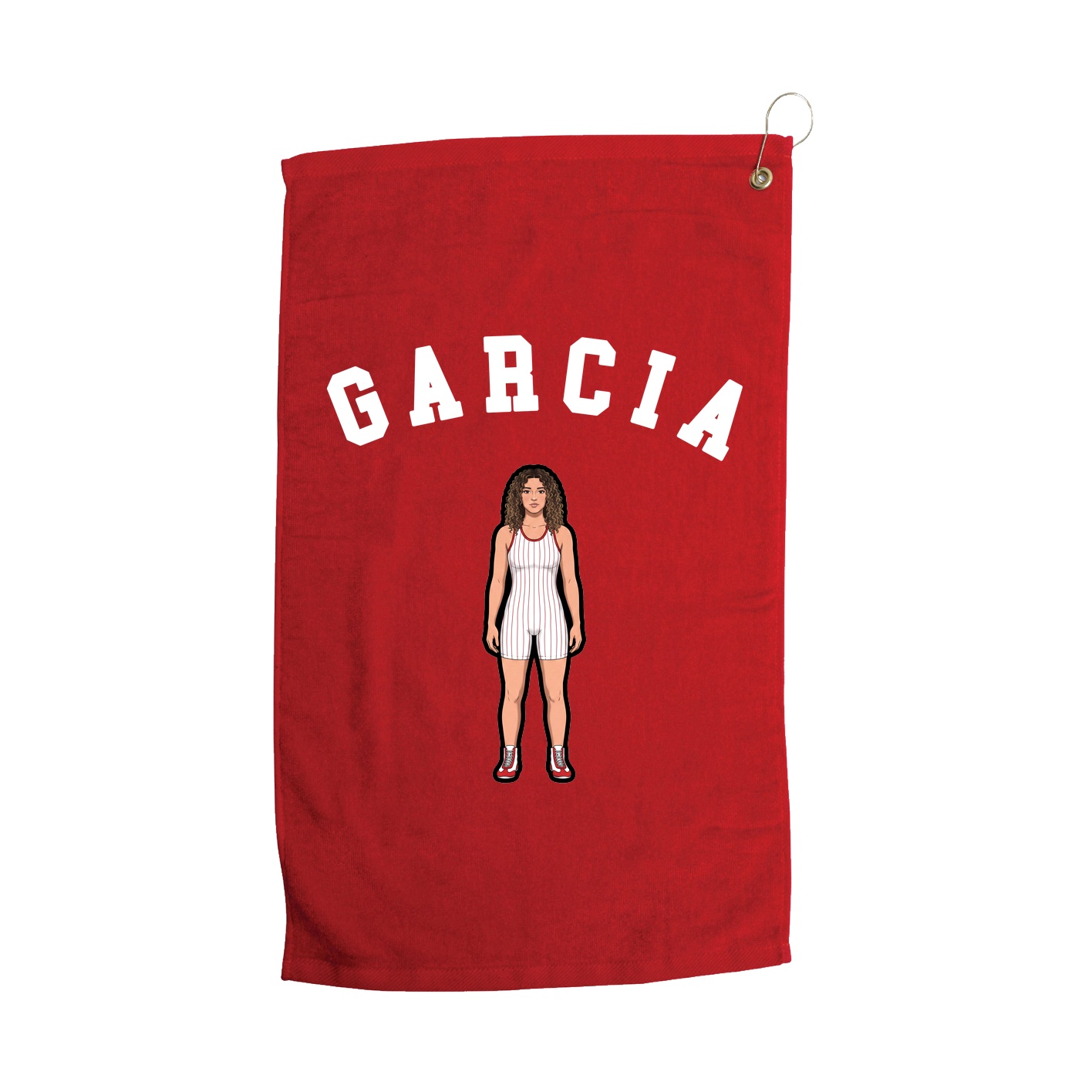 Golf Towel — Shirsey Arch in Red