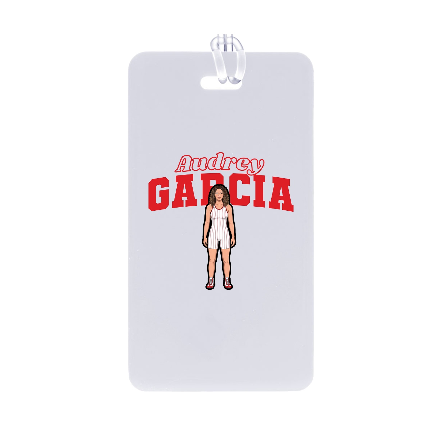 Bag Tag — Name Arch in Classic