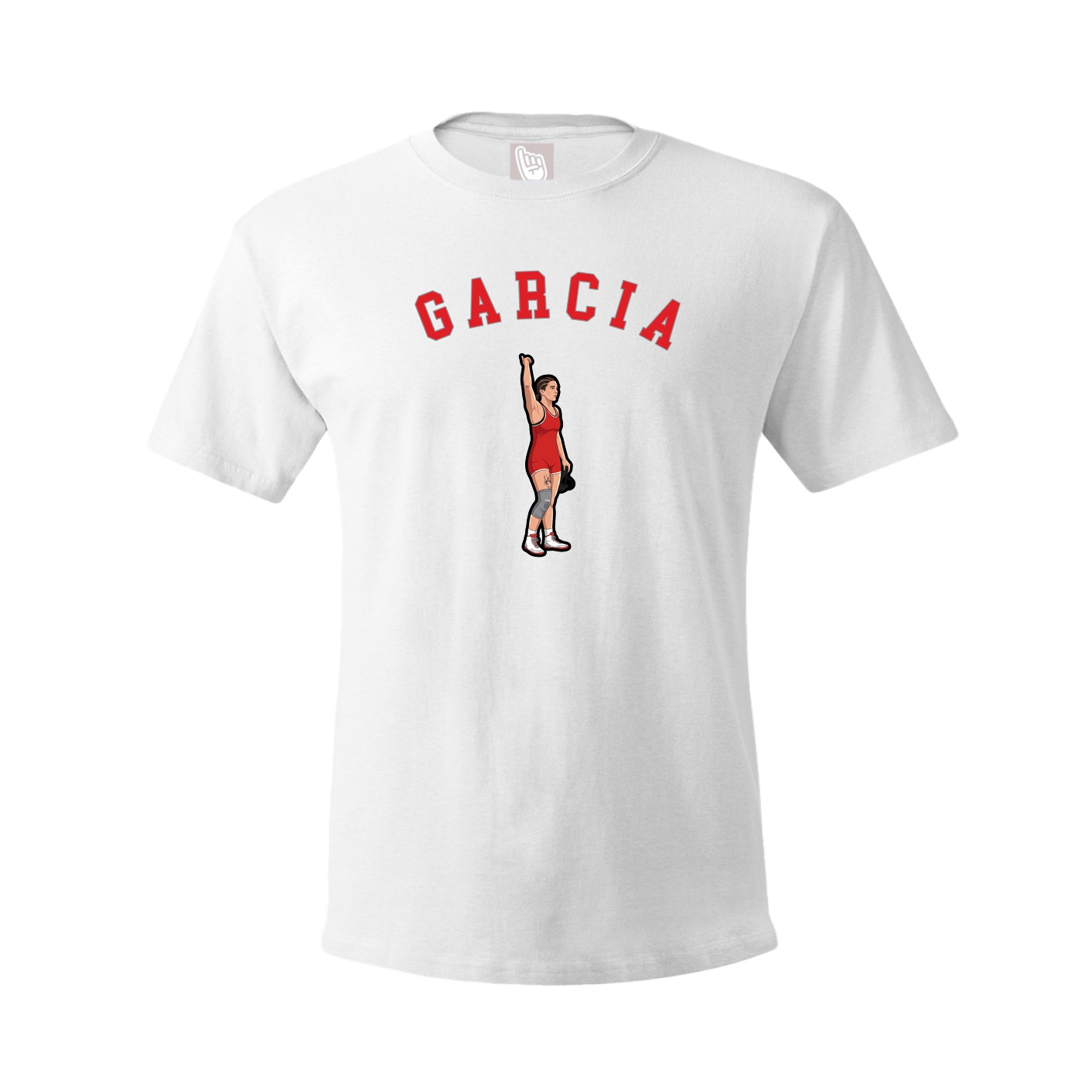 Youth Tee — Shirsey Arch in White