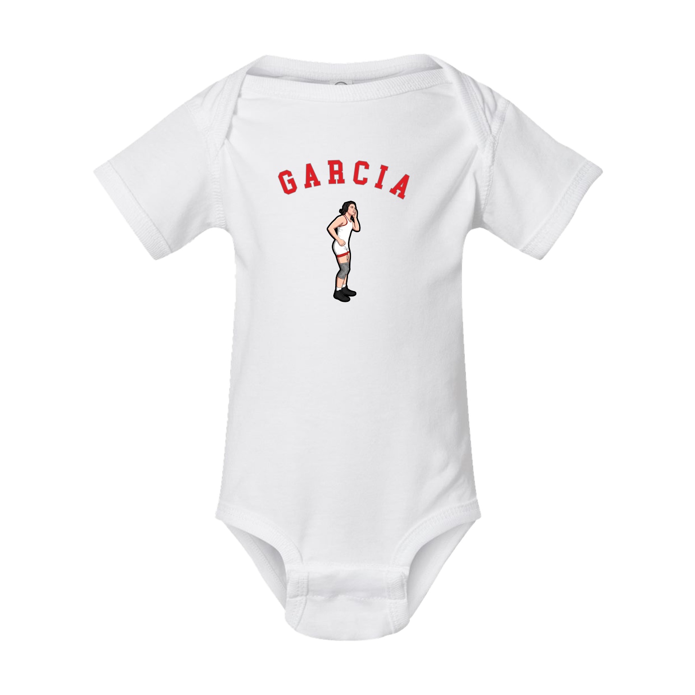 Baby Onesie — Shirsey Arch in White