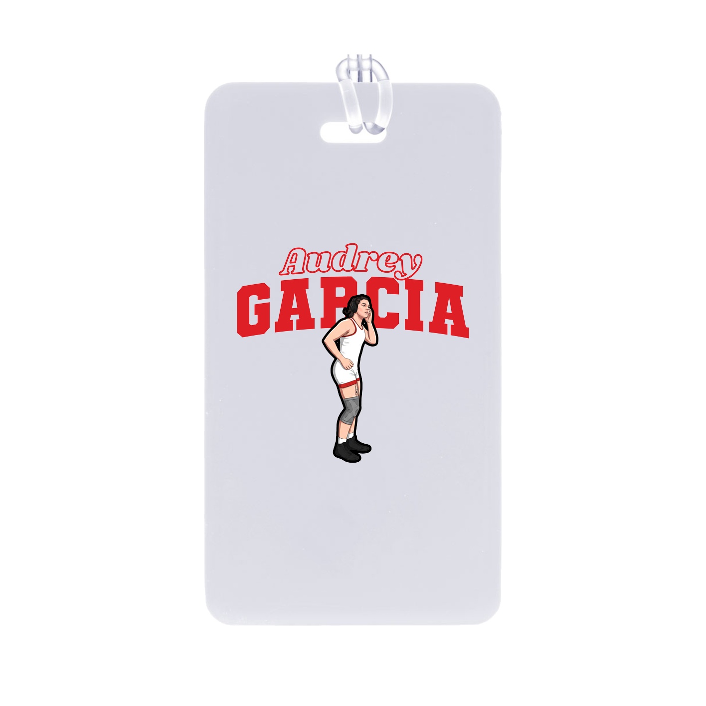 Bag Tag — Name Arch in Classic