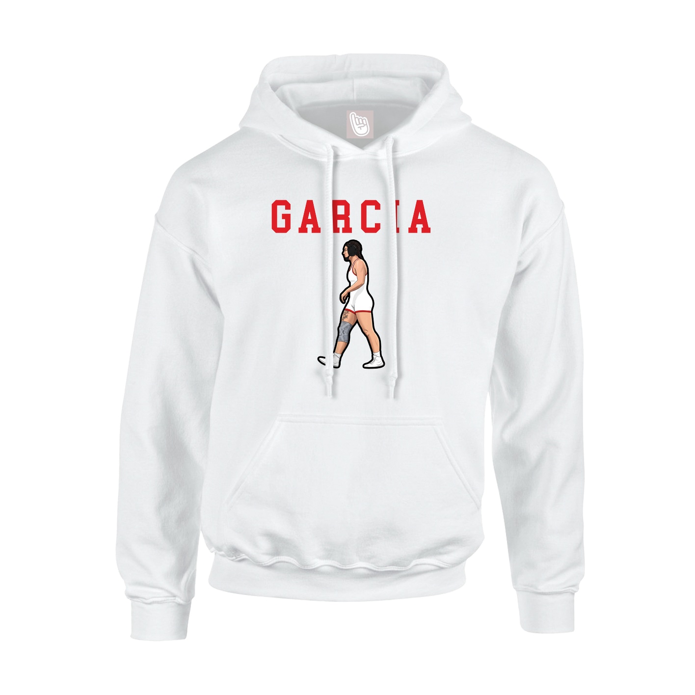 Hoodie — Shirsey in White