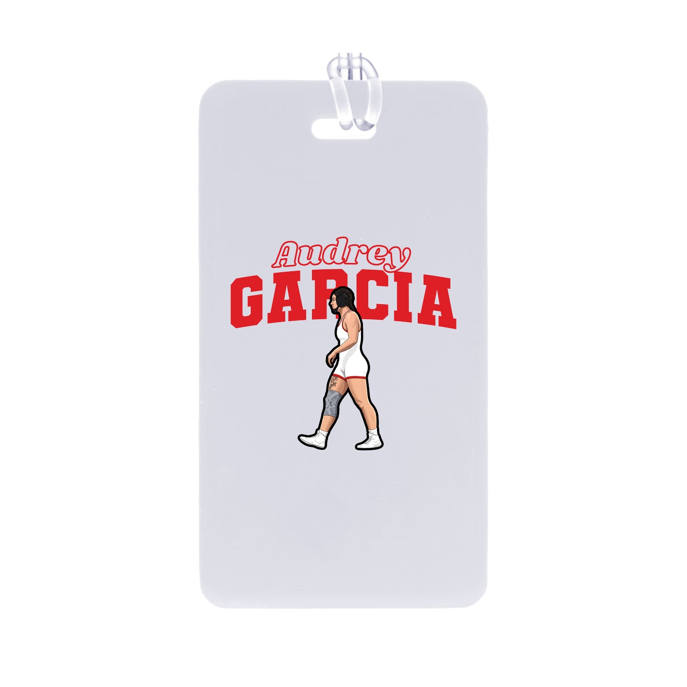 Bag Tag — Name Arch in Classic