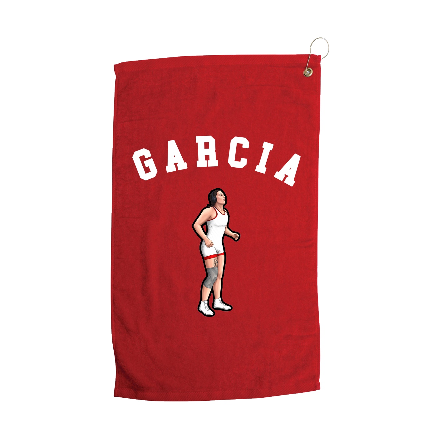 Golf Towel — Shirsey Arch in Red